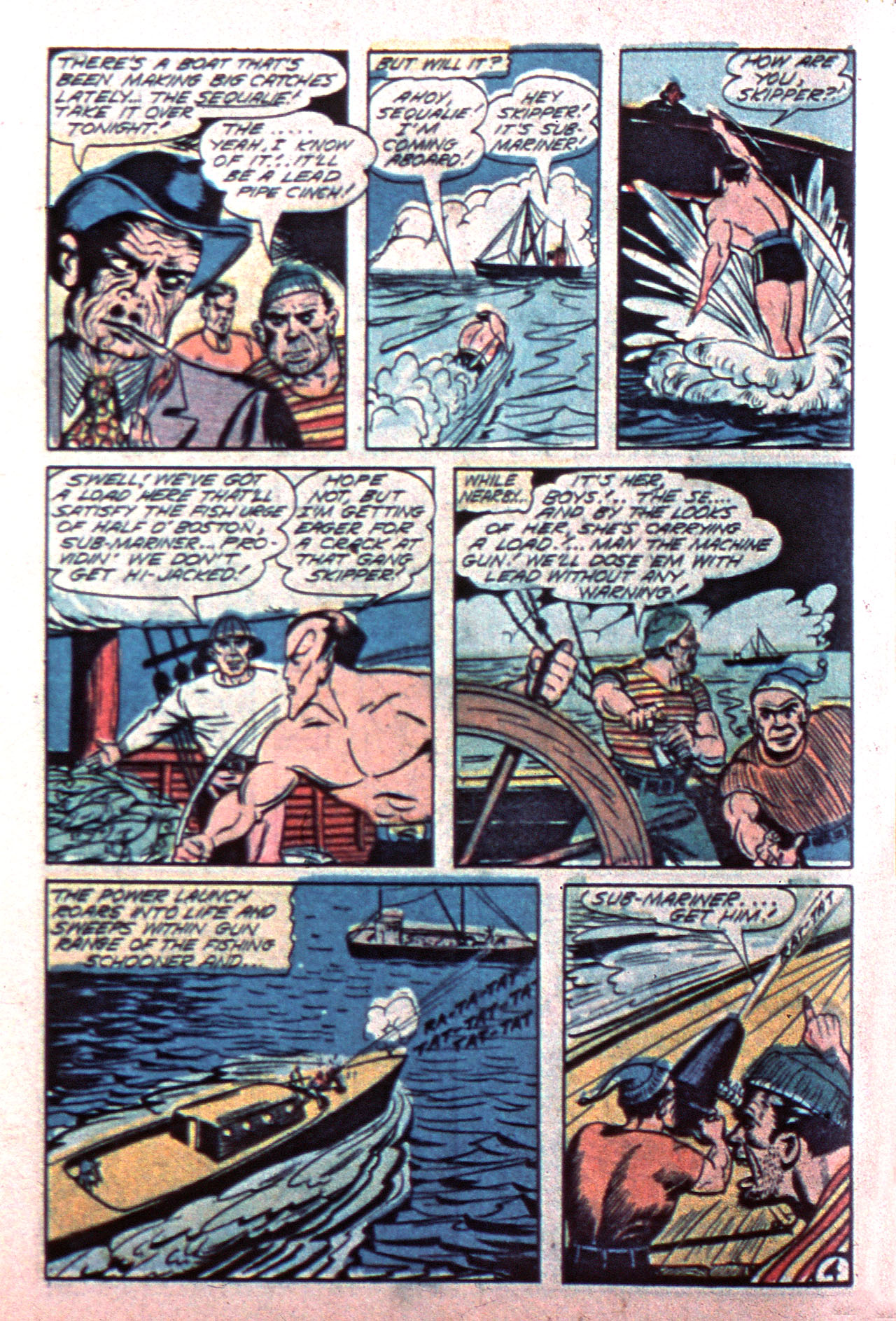 Read online Sub-Mariner Comics comic -  Issue #15 - 6