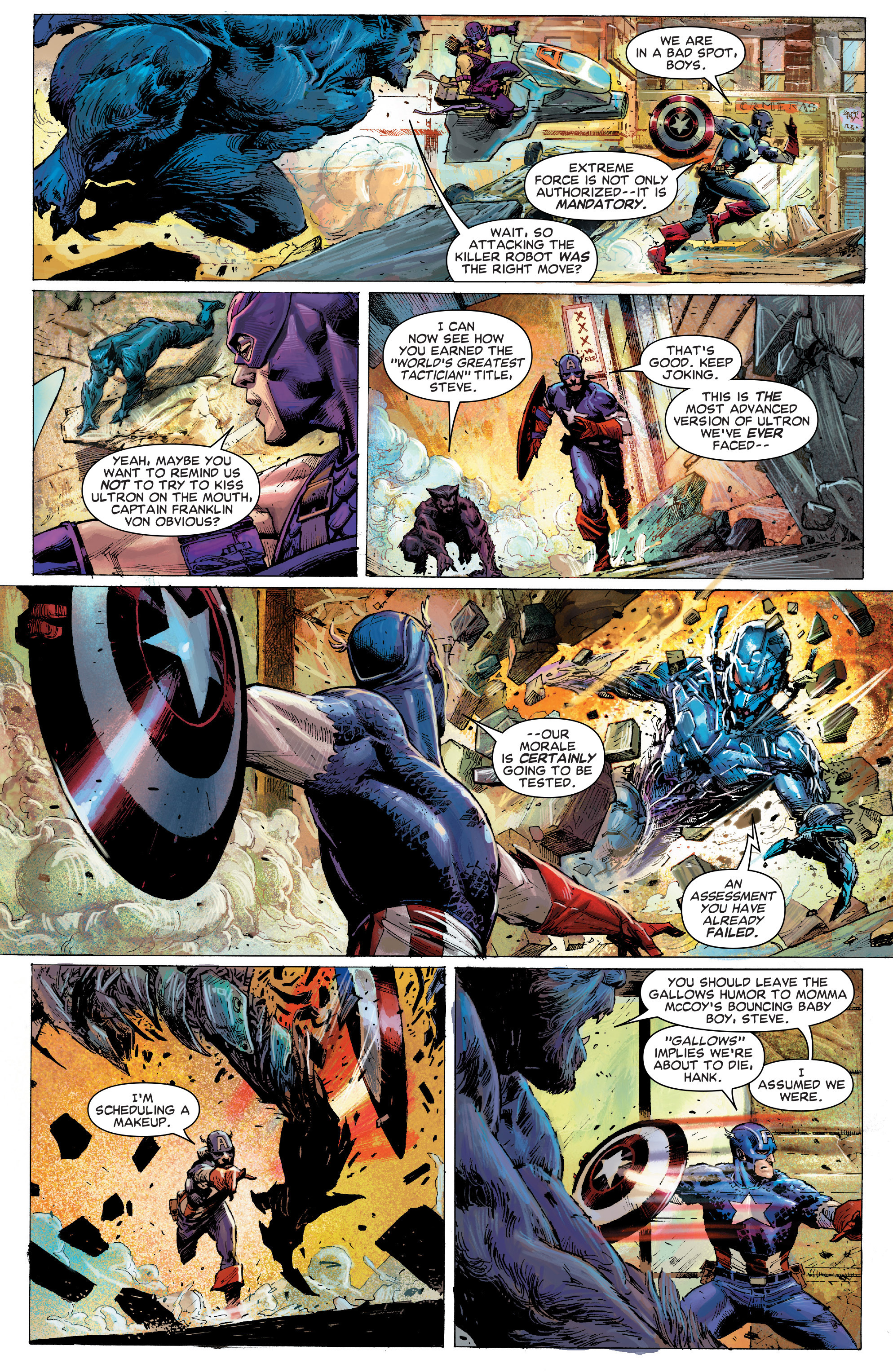 Read online Avengers: Rage of Ultron comic -  Issue # Full - 12