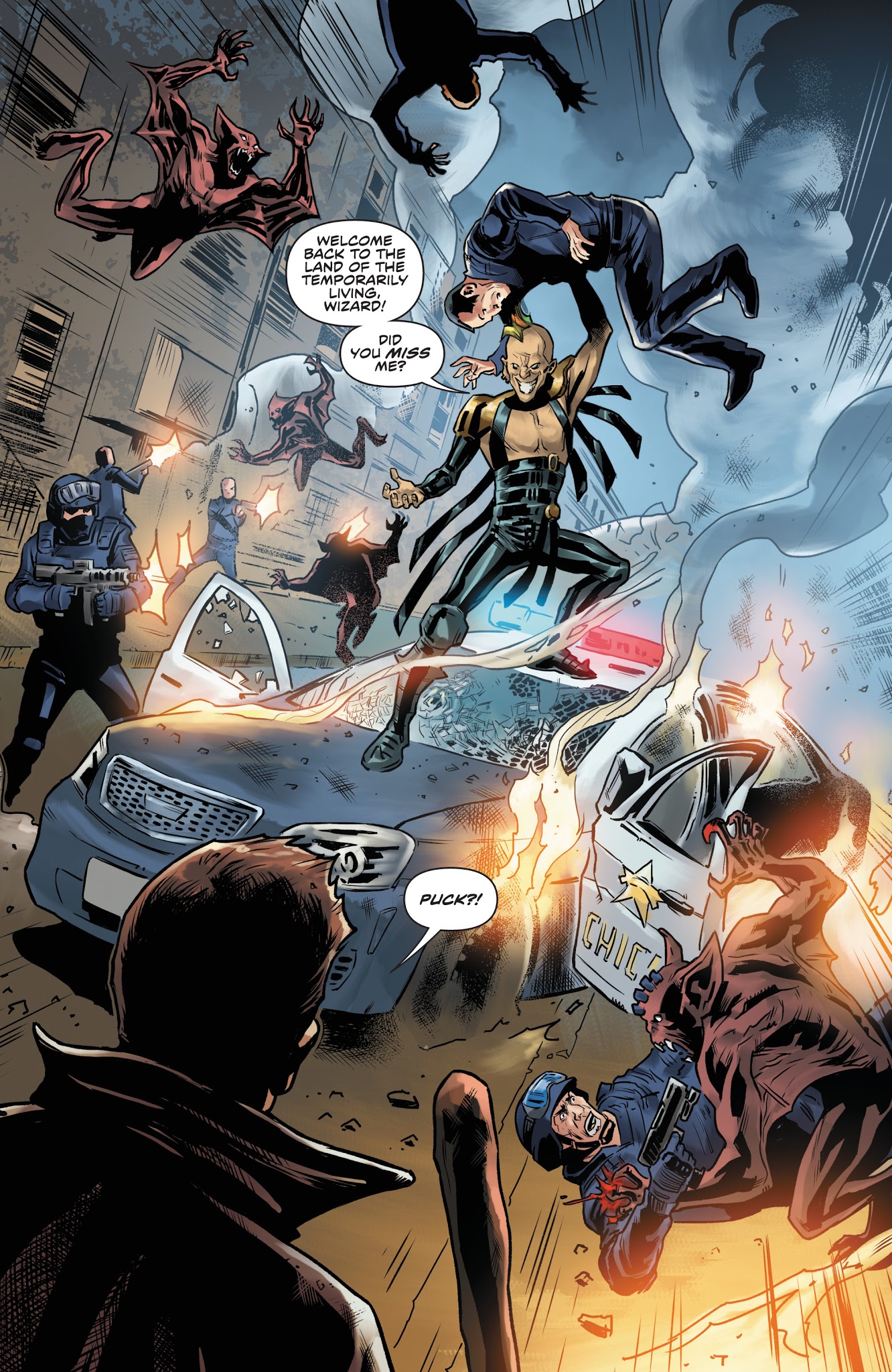 Read online Jim Butcher's The Dresden Files: Dog Men comic -  Issue #1 - 4