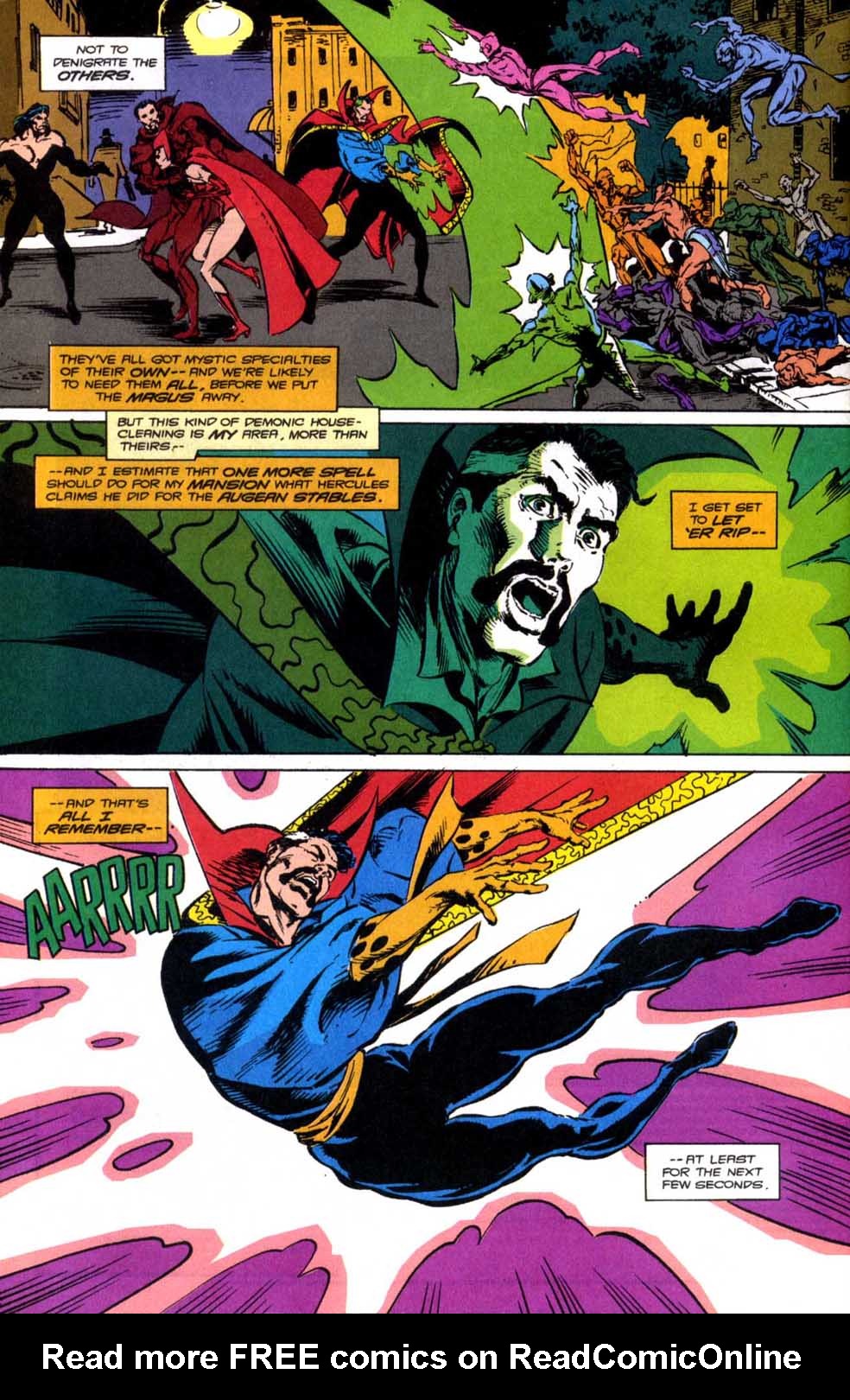 Read online Doctor Strange: Sorcerer Supreme comic -  Issue #46 - 17