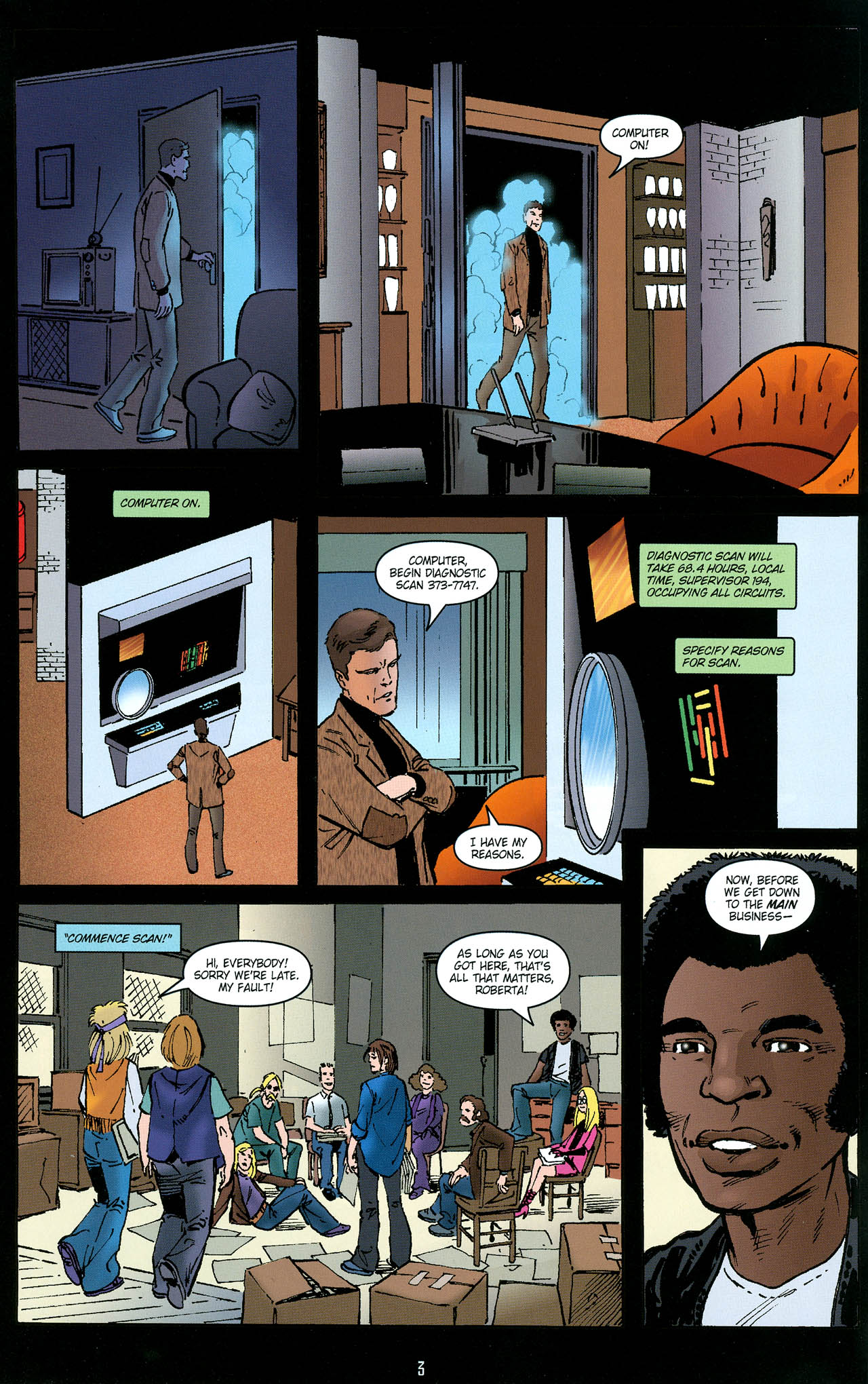 Read online Star Trek: Assignment: Earth comic -  Issue #3 - 5