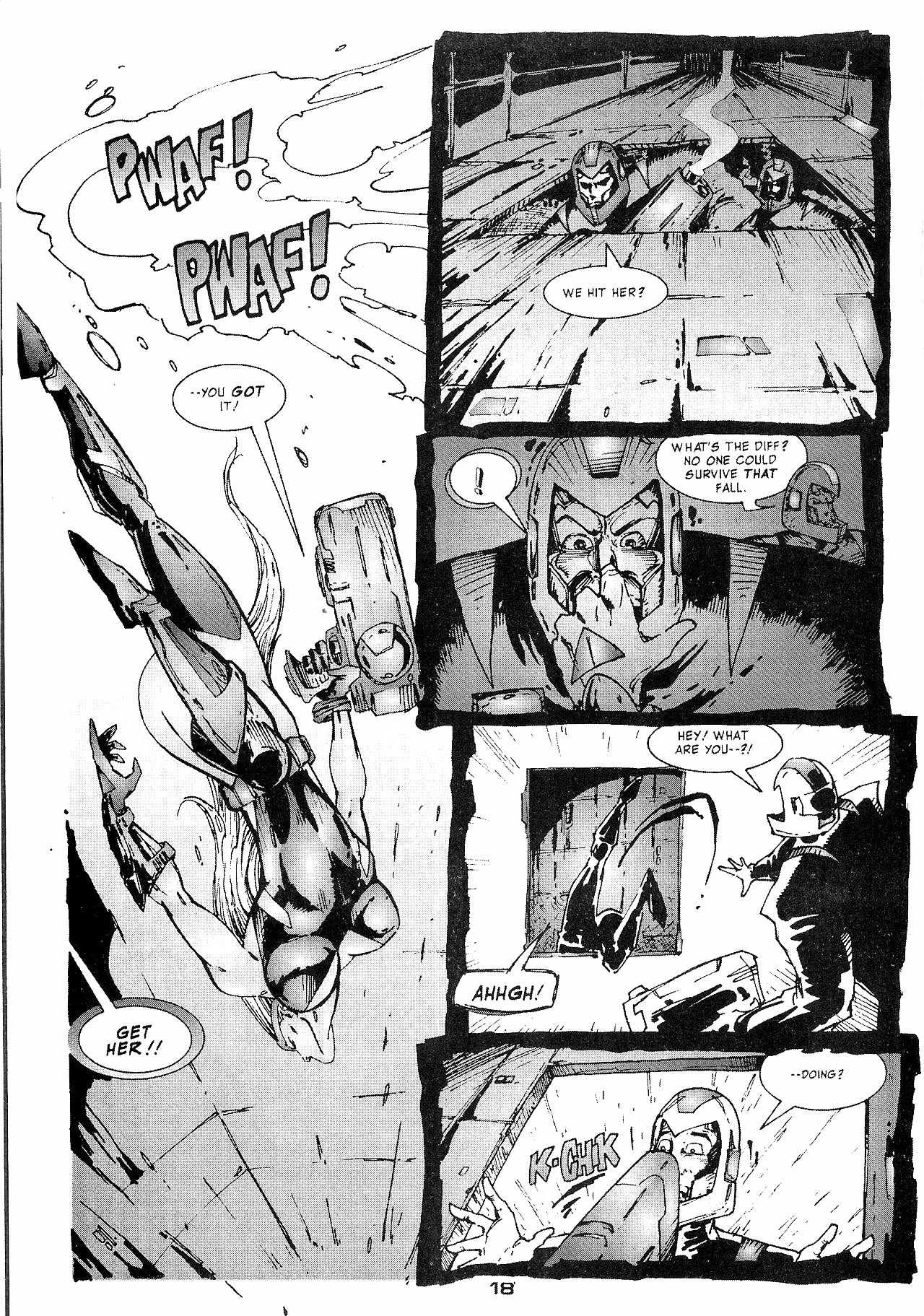Read online Zen Intergalactic Ninja : The Hunted comic -  Issue #1 - 20