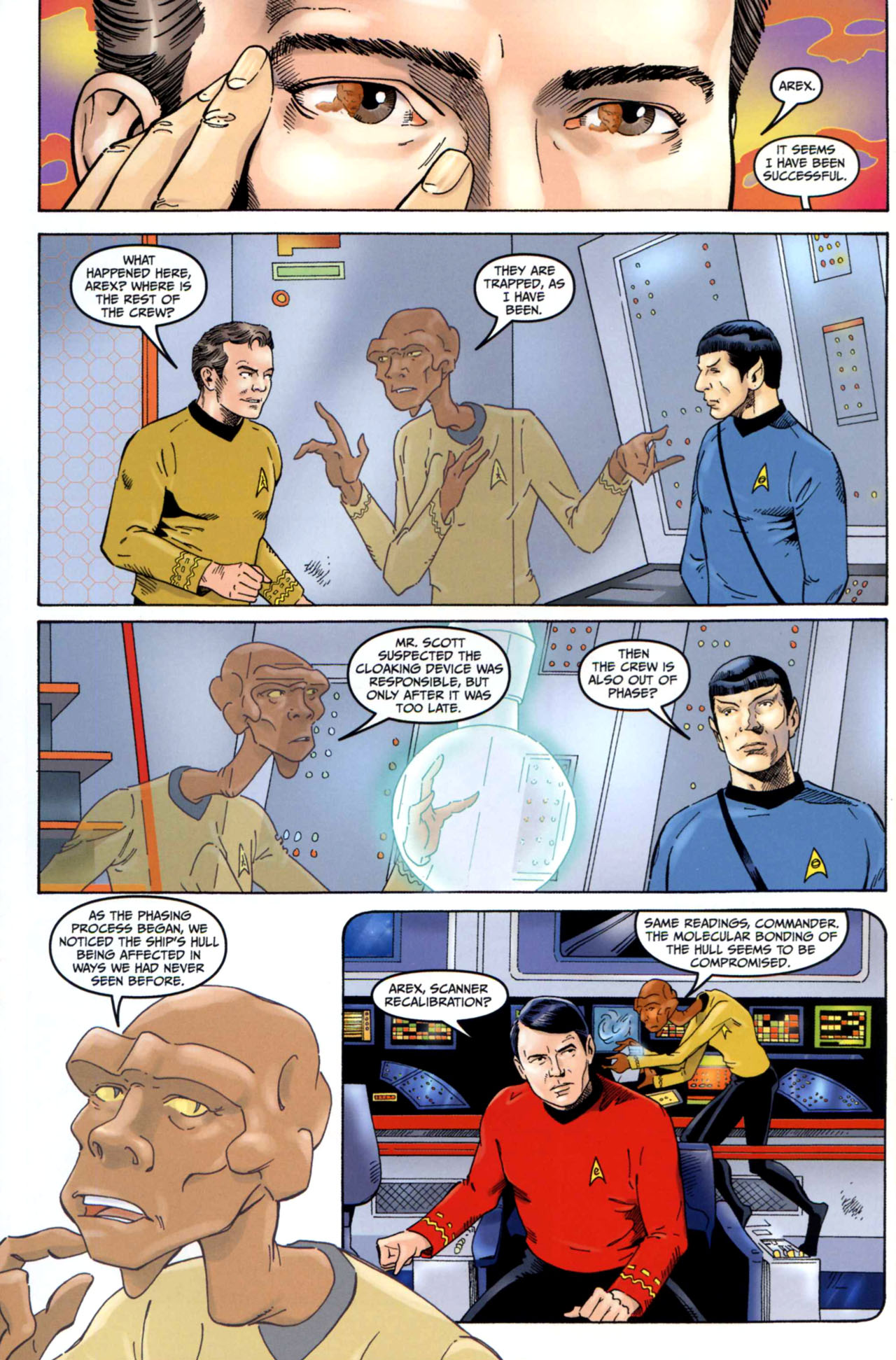 Read online Star Trek Year Four: The Enterprise Experiment comic -  Issue #1 - 13