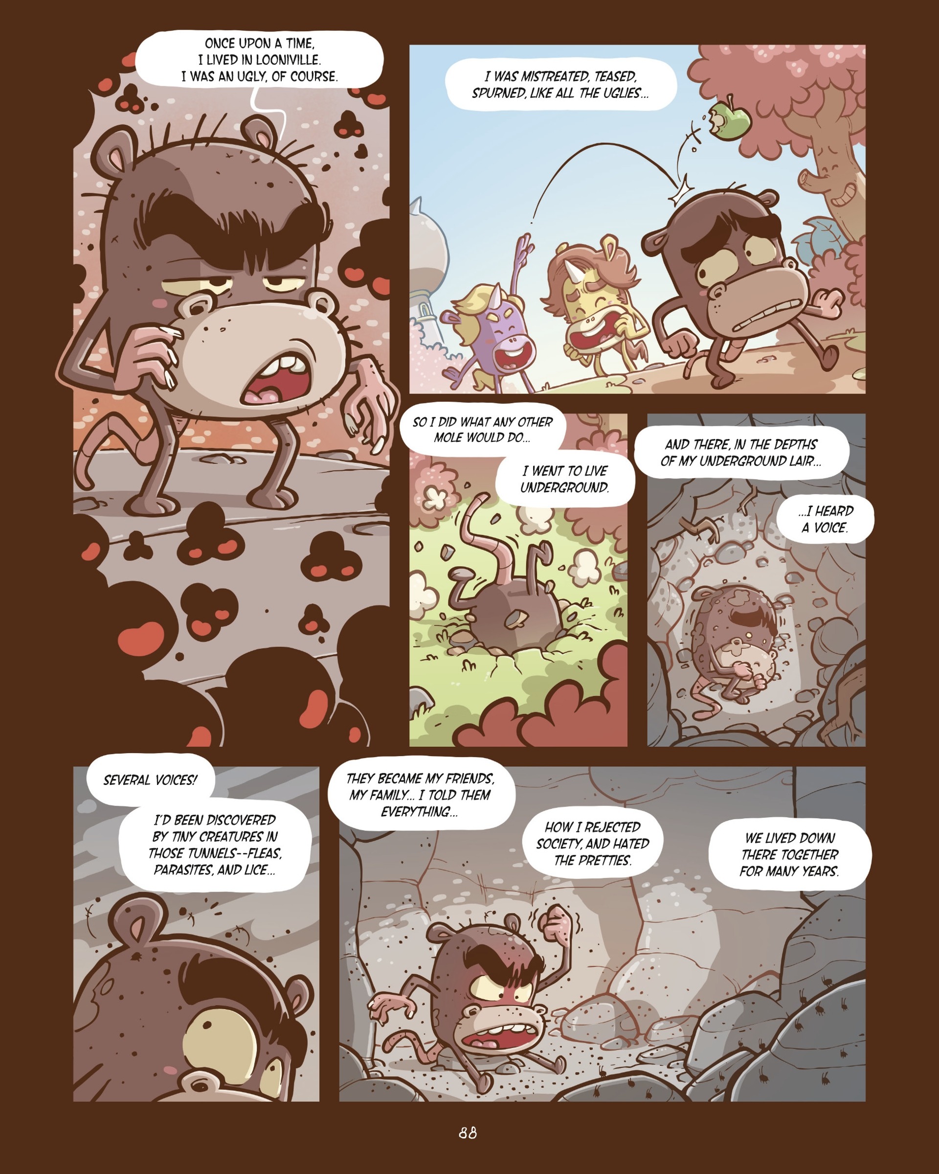 Read online Loonicorns comic -  Issue #1 - 86