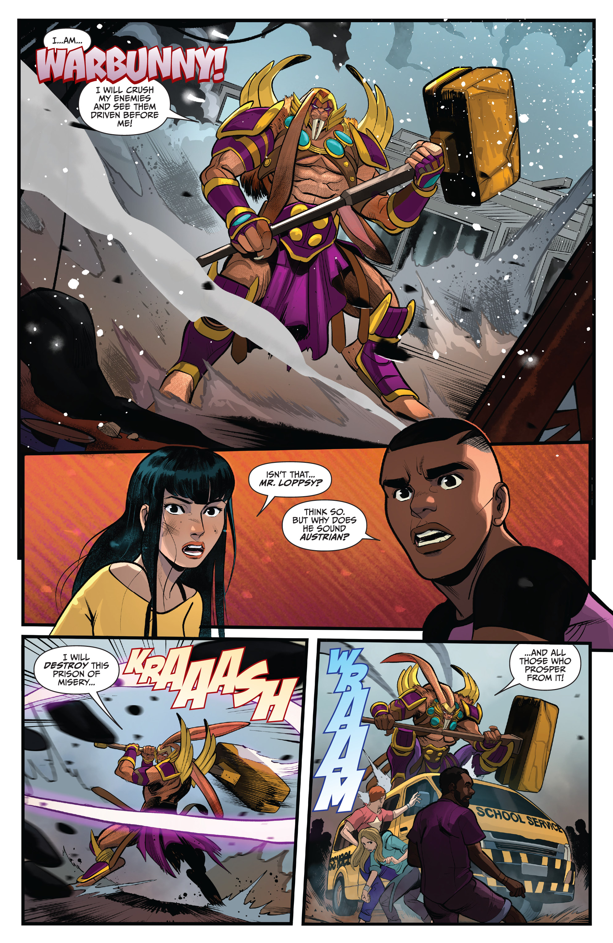 Read online Saban's Go Go Power Rangers comic -  Issue #22 - 17