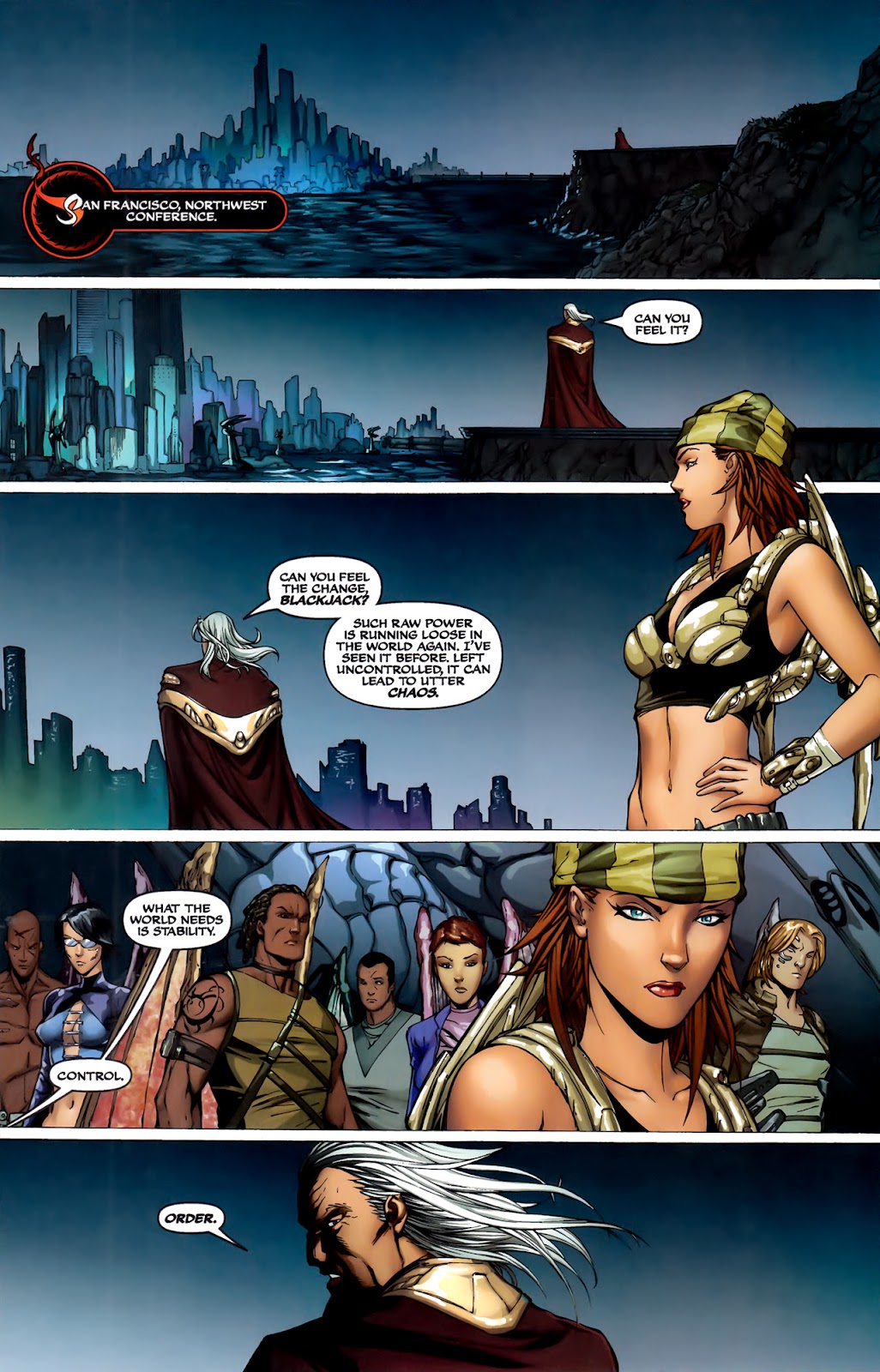 Michael Turner's Soulfire (2009) issue 0 - Page 15