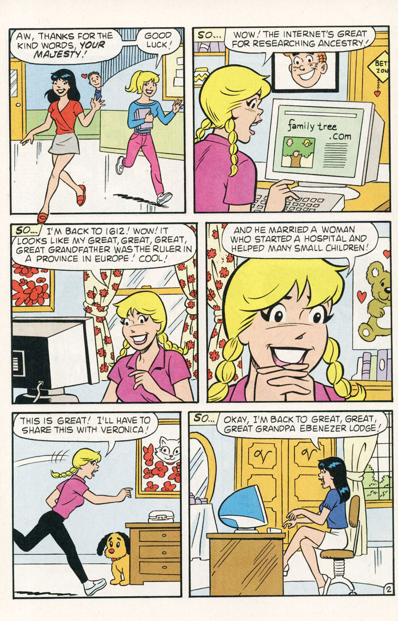 Read online Betty & Veronica Spectacular comic -  Issue #38 - 21