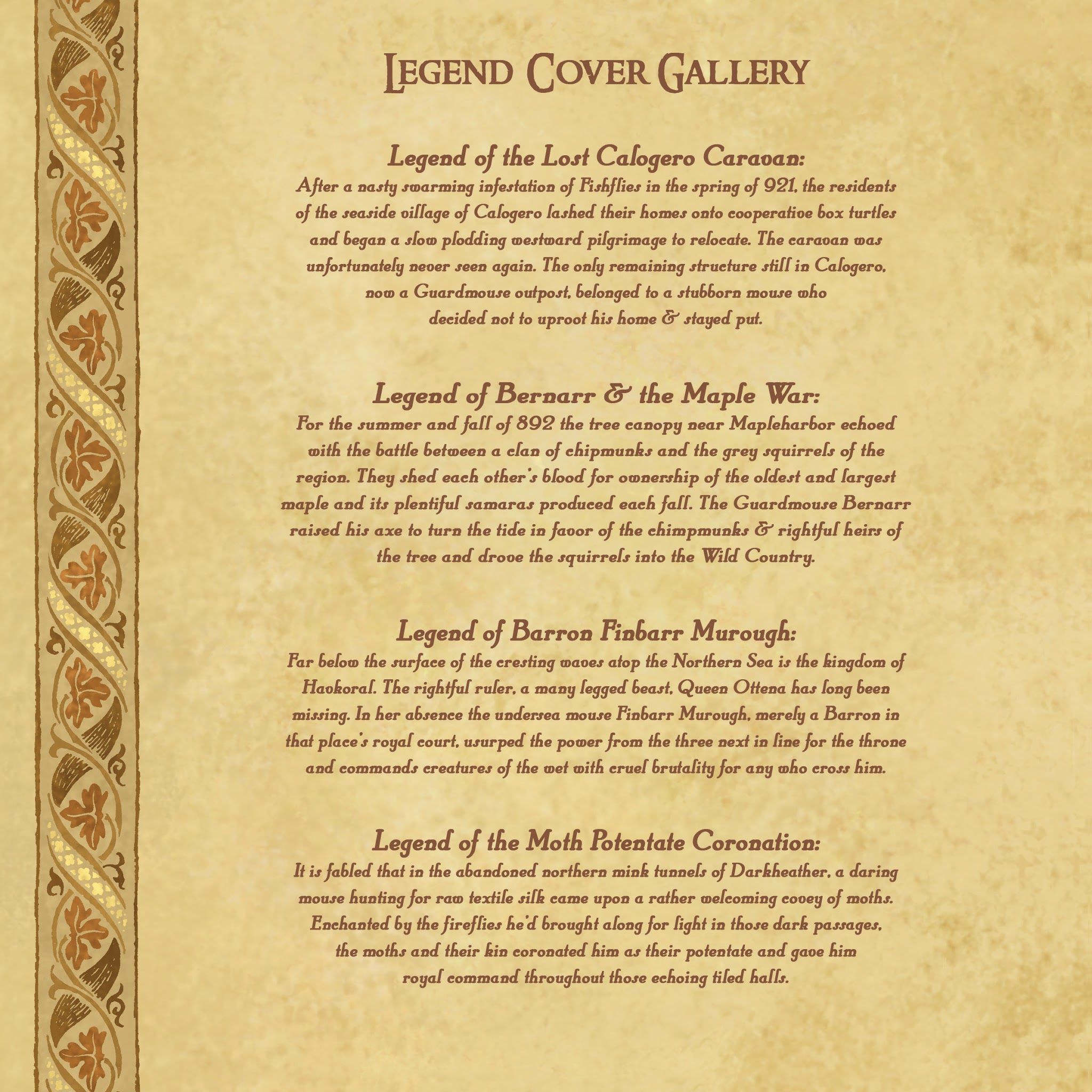 Read online Mouse Guard: Legends of the Guard Volume Three comic -  Issue # TPB - 117