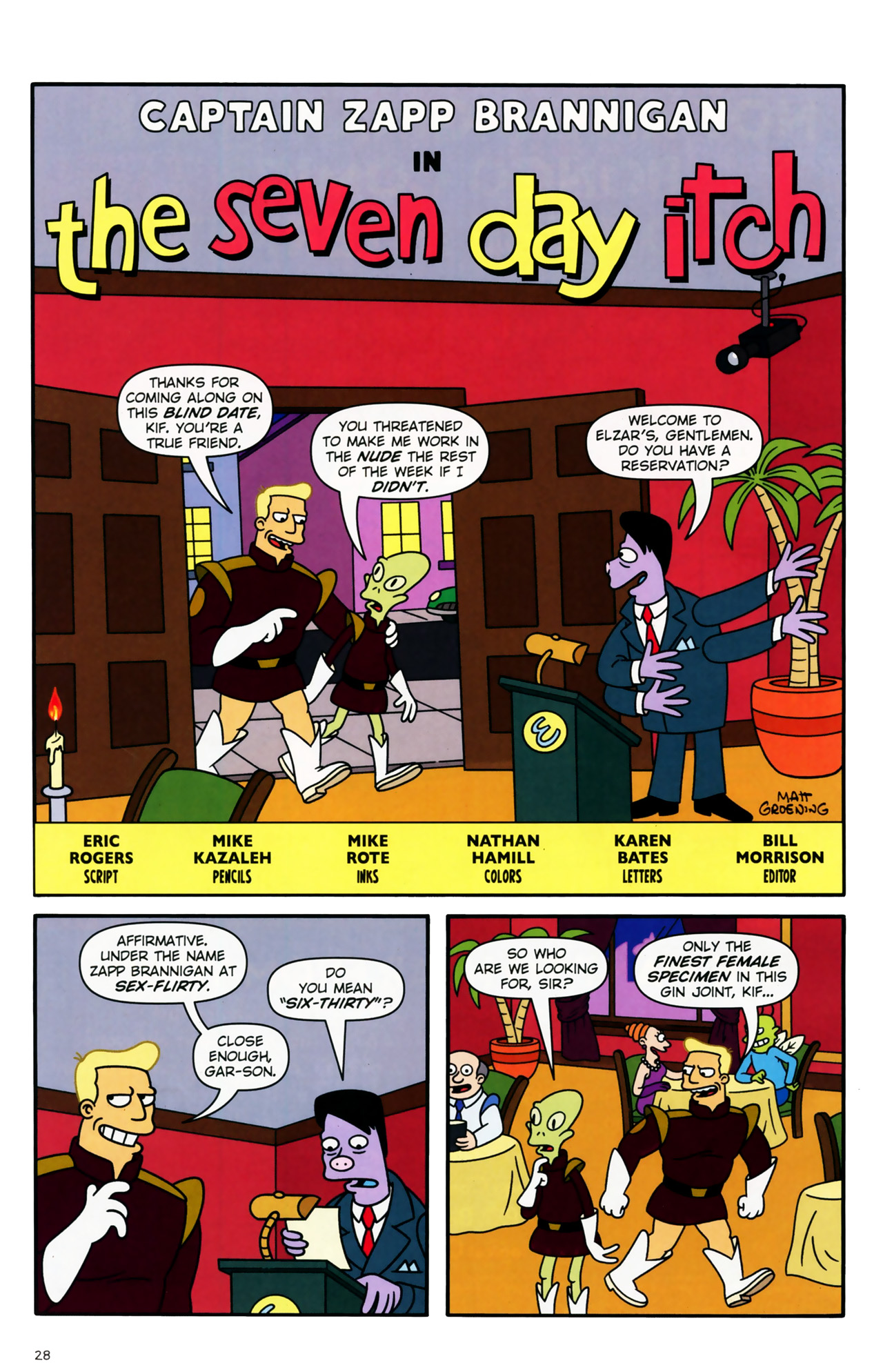 Read online Futurama Comics comic -  Issue #51 - 22