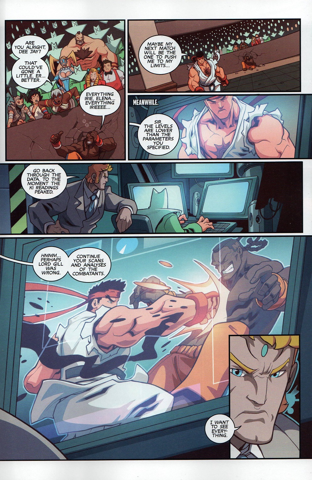 Read online Street Fighter Unlimited comic -  Issue #8 - 9