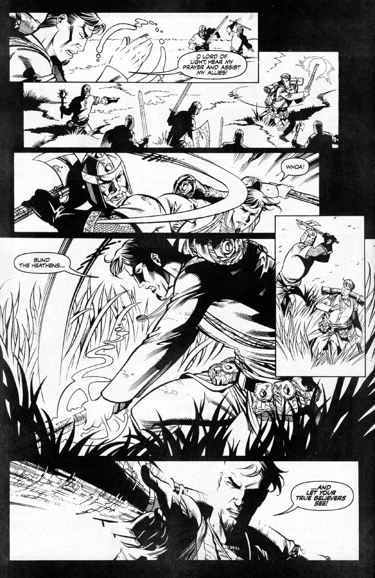Read online Dungeons & Dragons: Black & White comic -  Issue #4 - 17