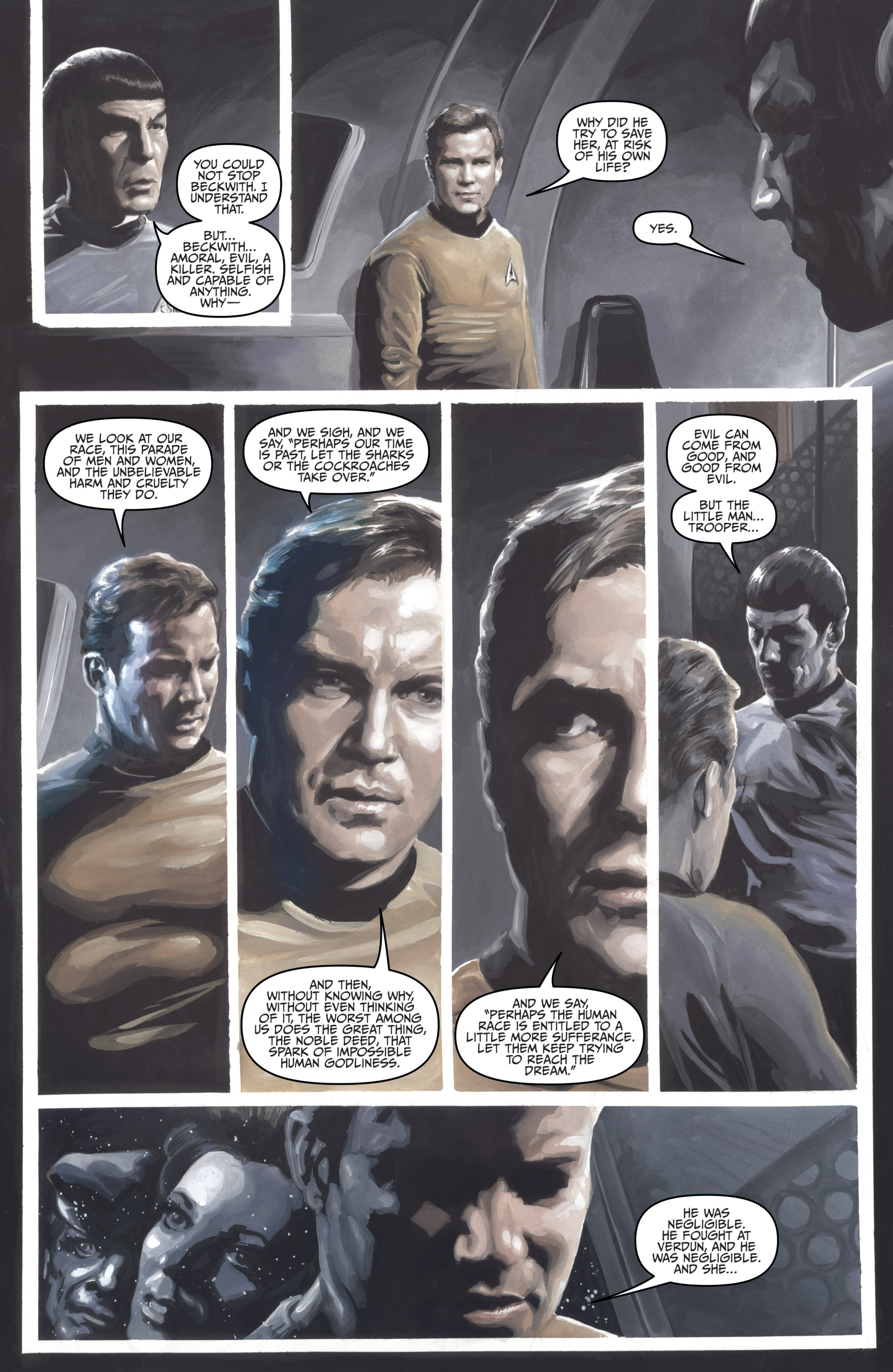 Read online Star Trek: Harlan Ellison's Original The City on the Edge of Forever Teleplay comic -  Issue #5 - 21
