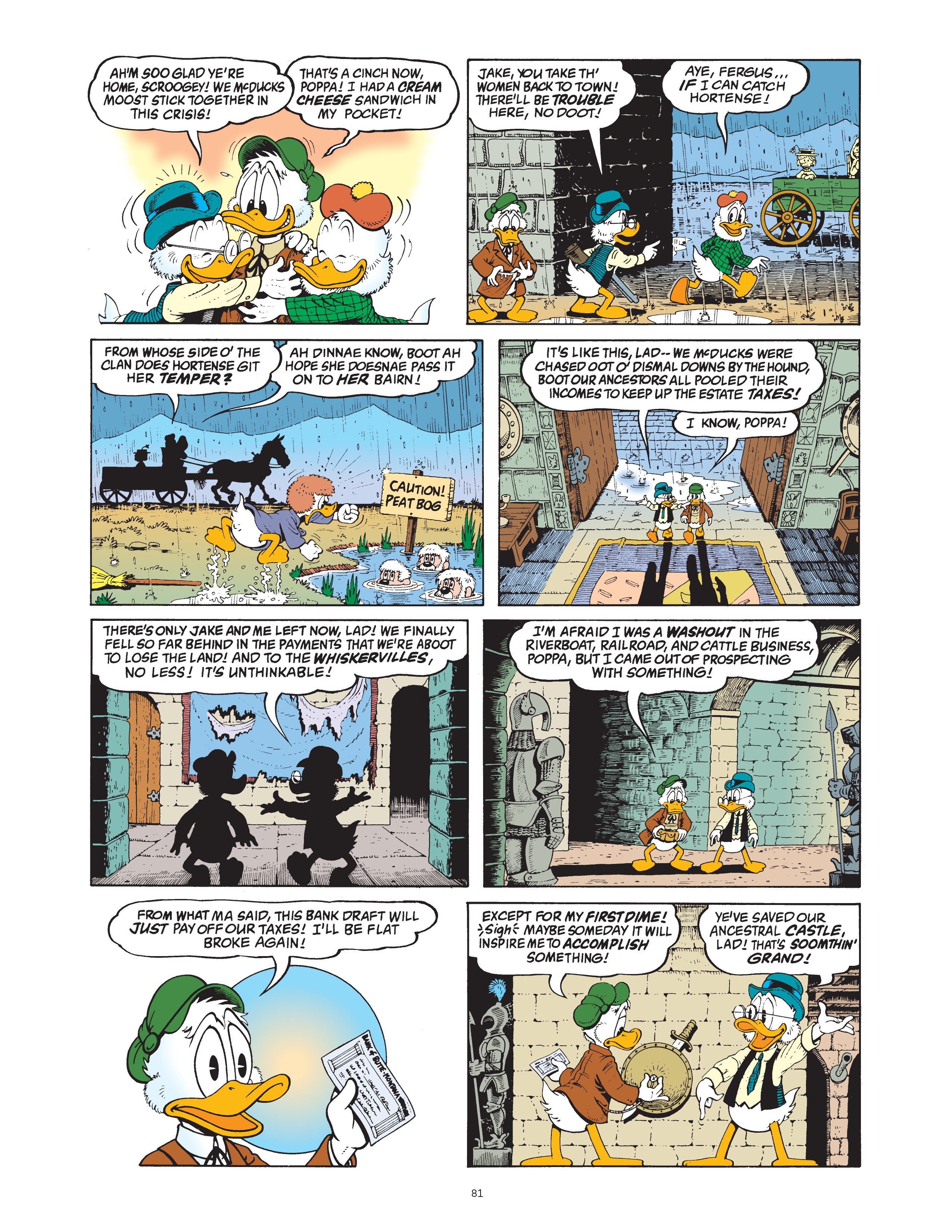 Read online The Complete Life and Times of Scrooge McDuck comic -  Issue # TPB 1 (Part 1) - 84