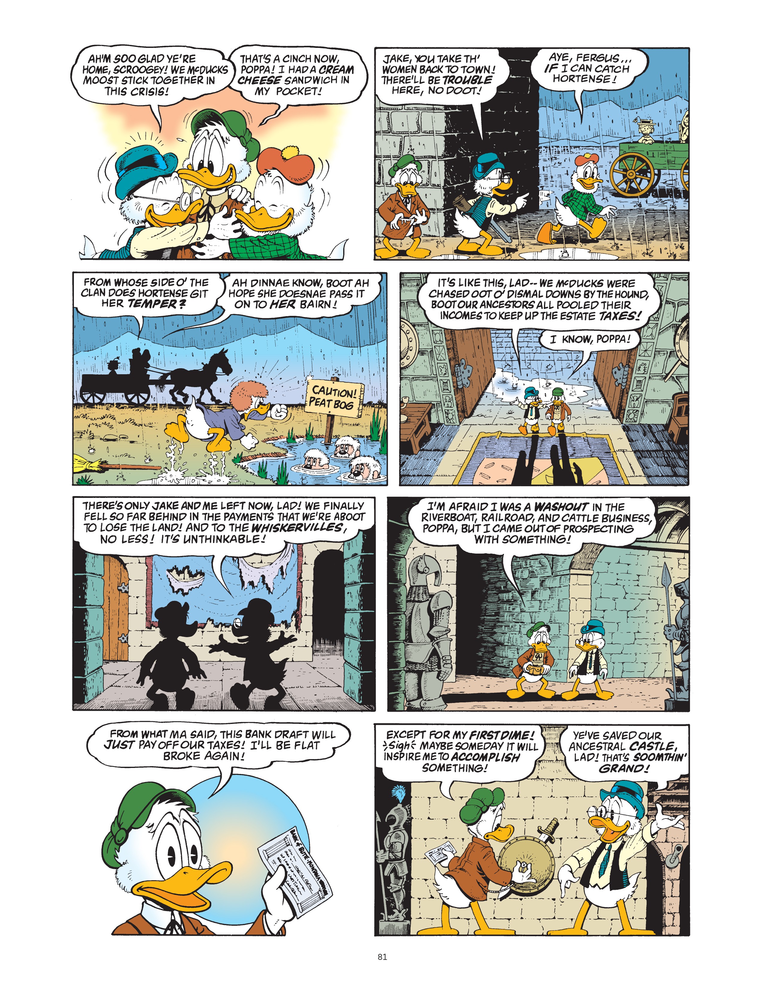 Read online The Complete Life and Times of Scrooge McDuck comic -  Issue # TPB 1 (Part 1) - 84