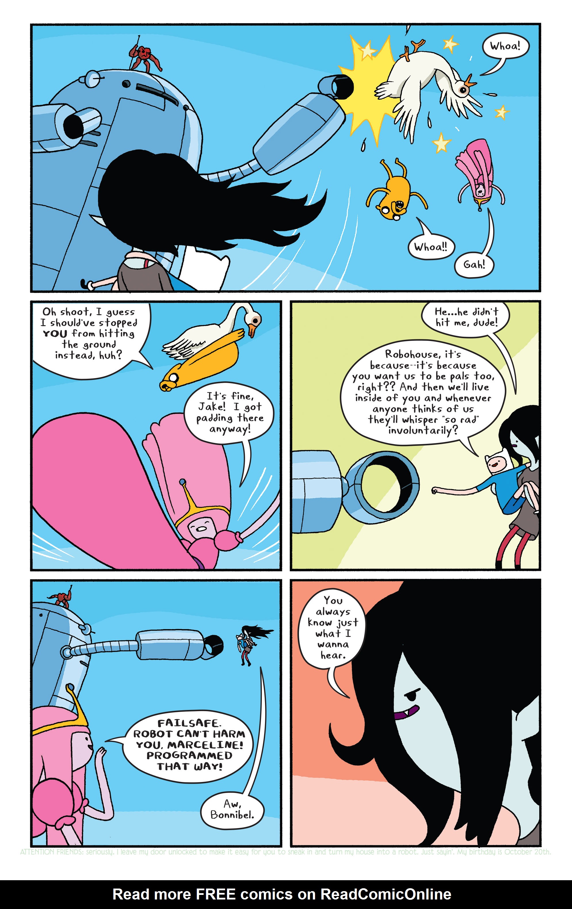 Read online Adventure Time comic -  Issue #25 - 27