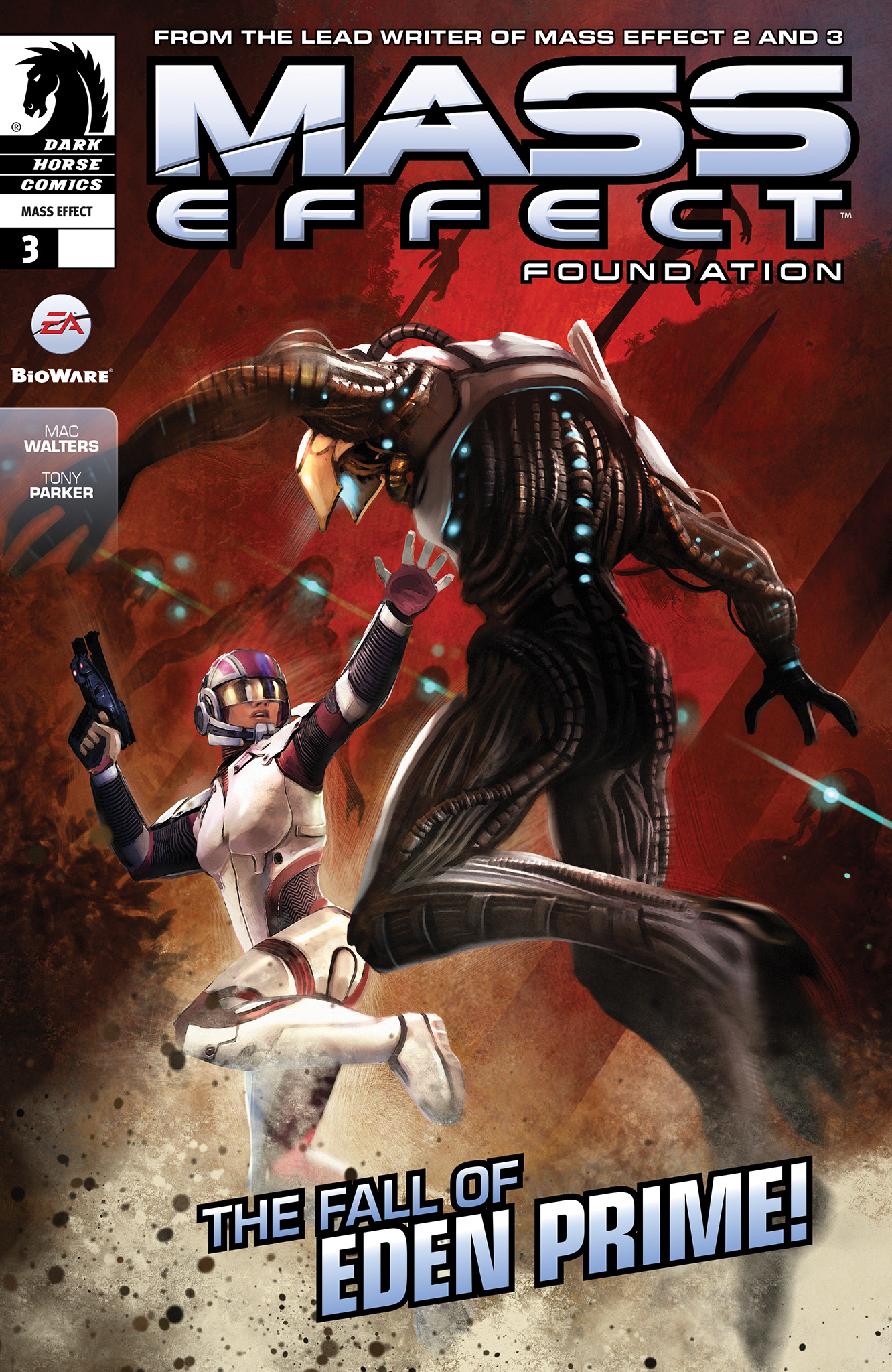 Read online Mass Effect: Foundation comic -  Issue #3 - 1
