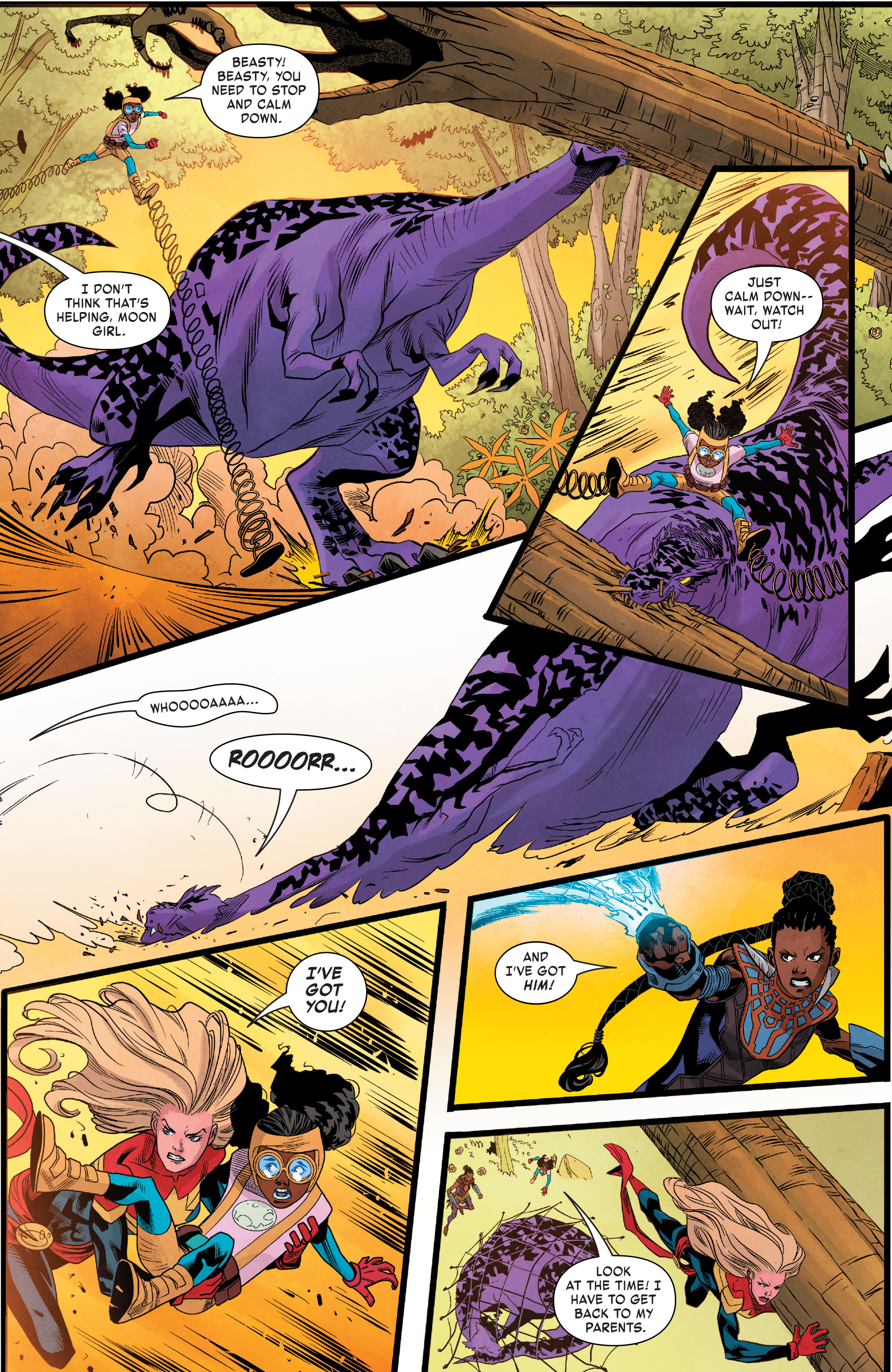 Read online Avengers & Moon Girl comic -  Issue #1 - 14