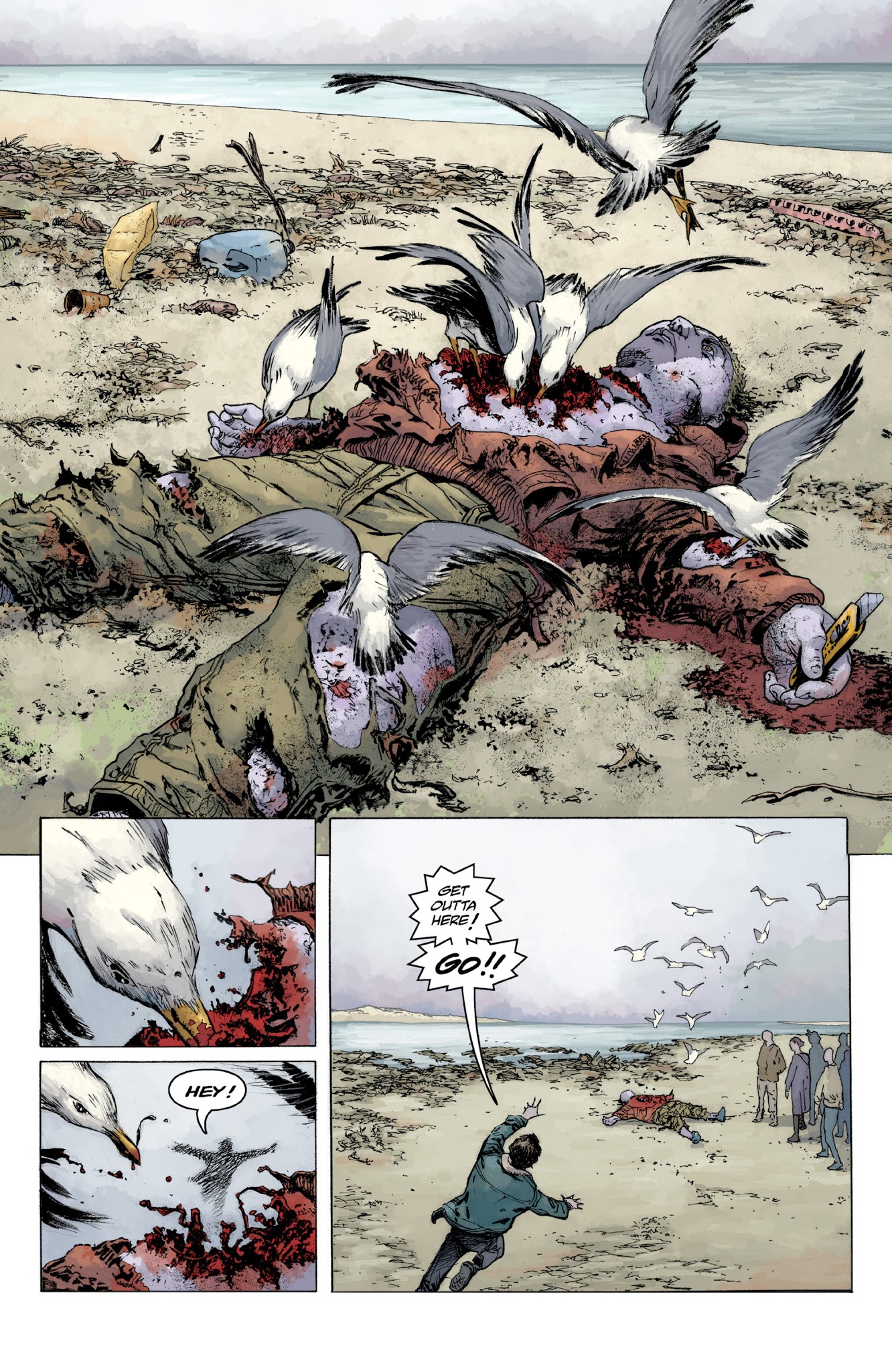 Read online Abe Sapien: Dark and Terrible and The New Race of Man comic -  Issue # TPB - 100