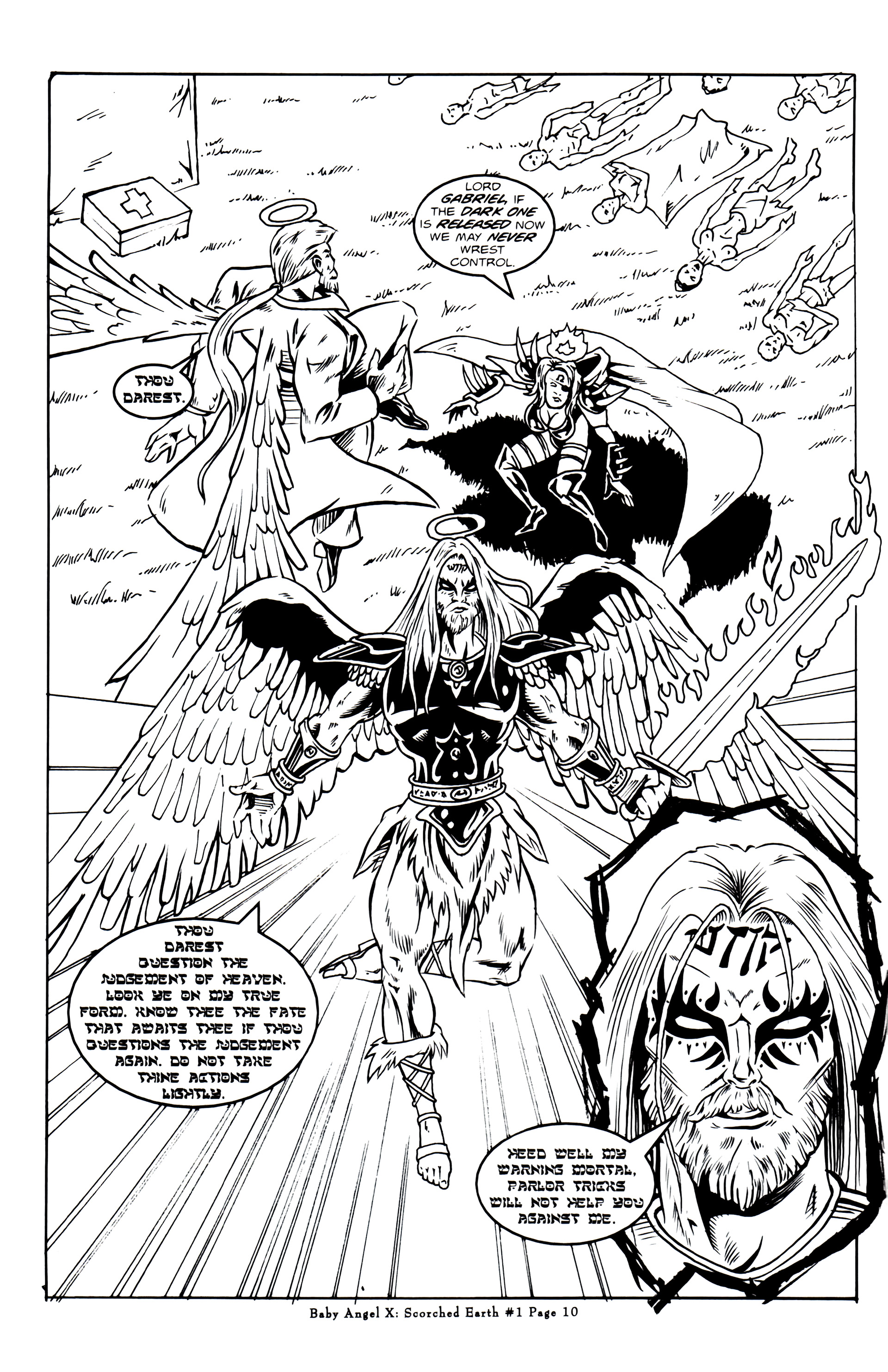 Read online Baby Angel X: Scorched Earth comic -  Issue #1 - 12