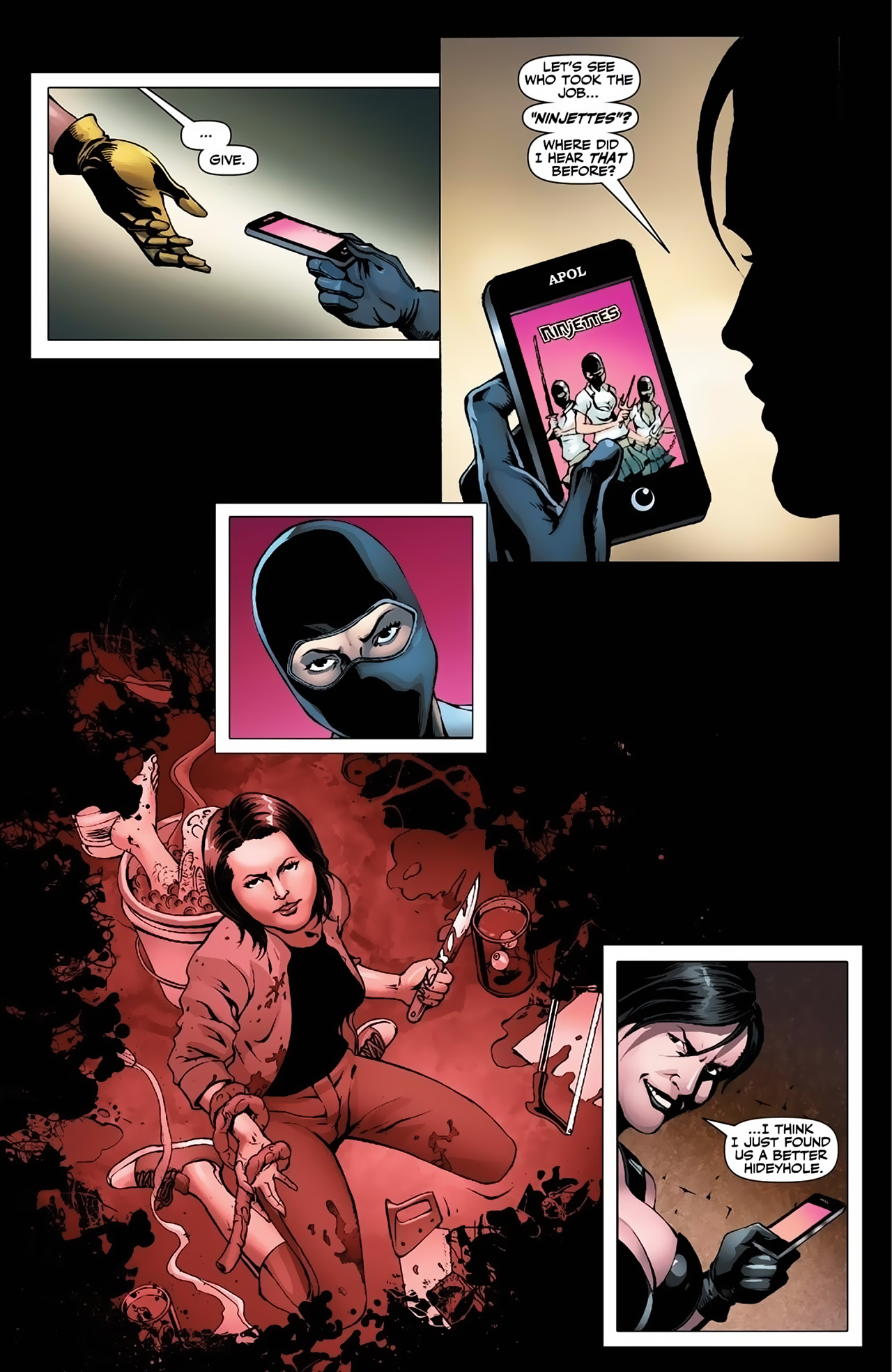 Read online The Ninjettes comic -  Issue #5 - 10