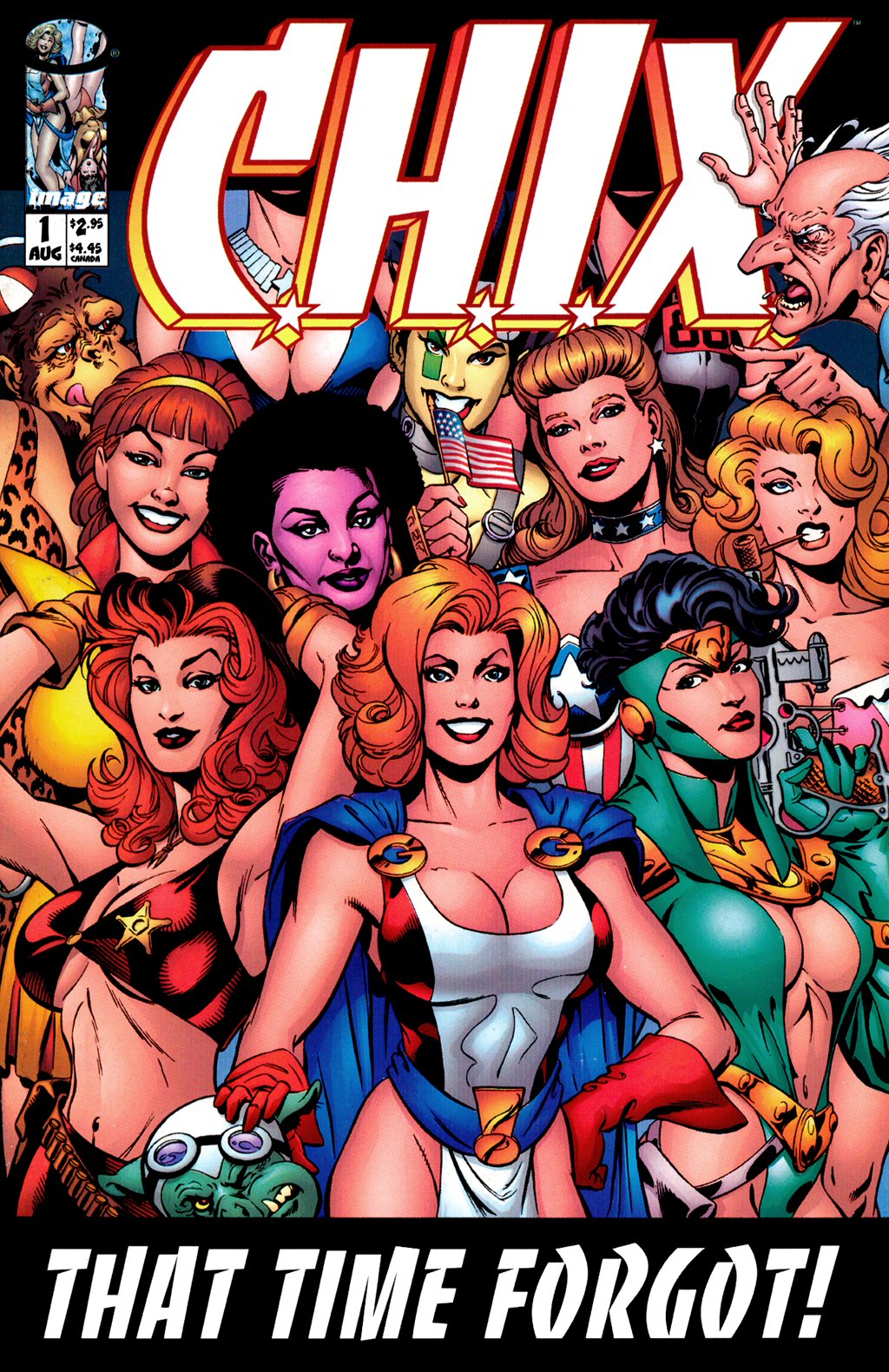 Read online C.H.I.X. That Time Forgot comic -  Issue # Full - 1