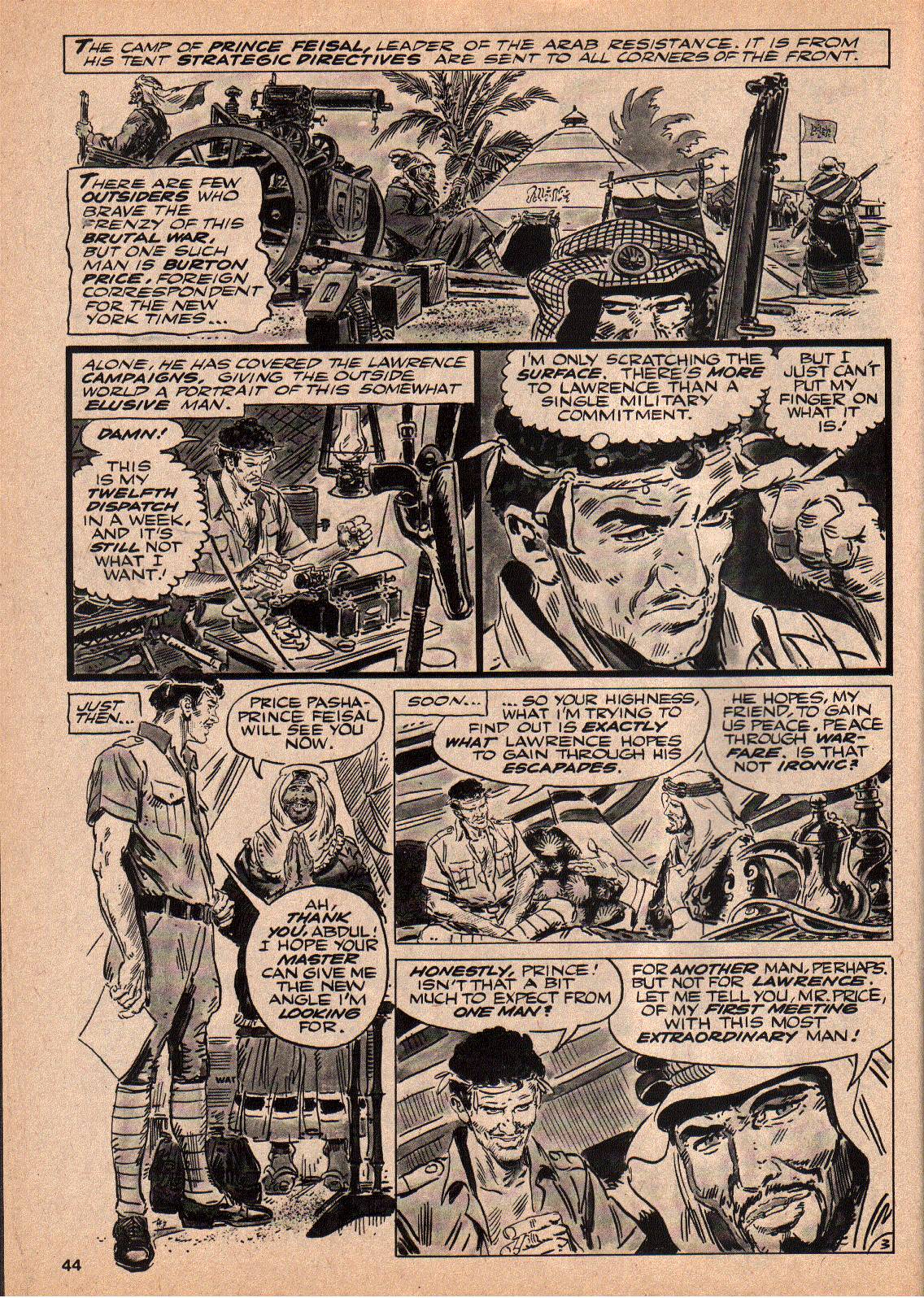 Read online Thrilling Adventure Stories comic -  Issue #1 - 44