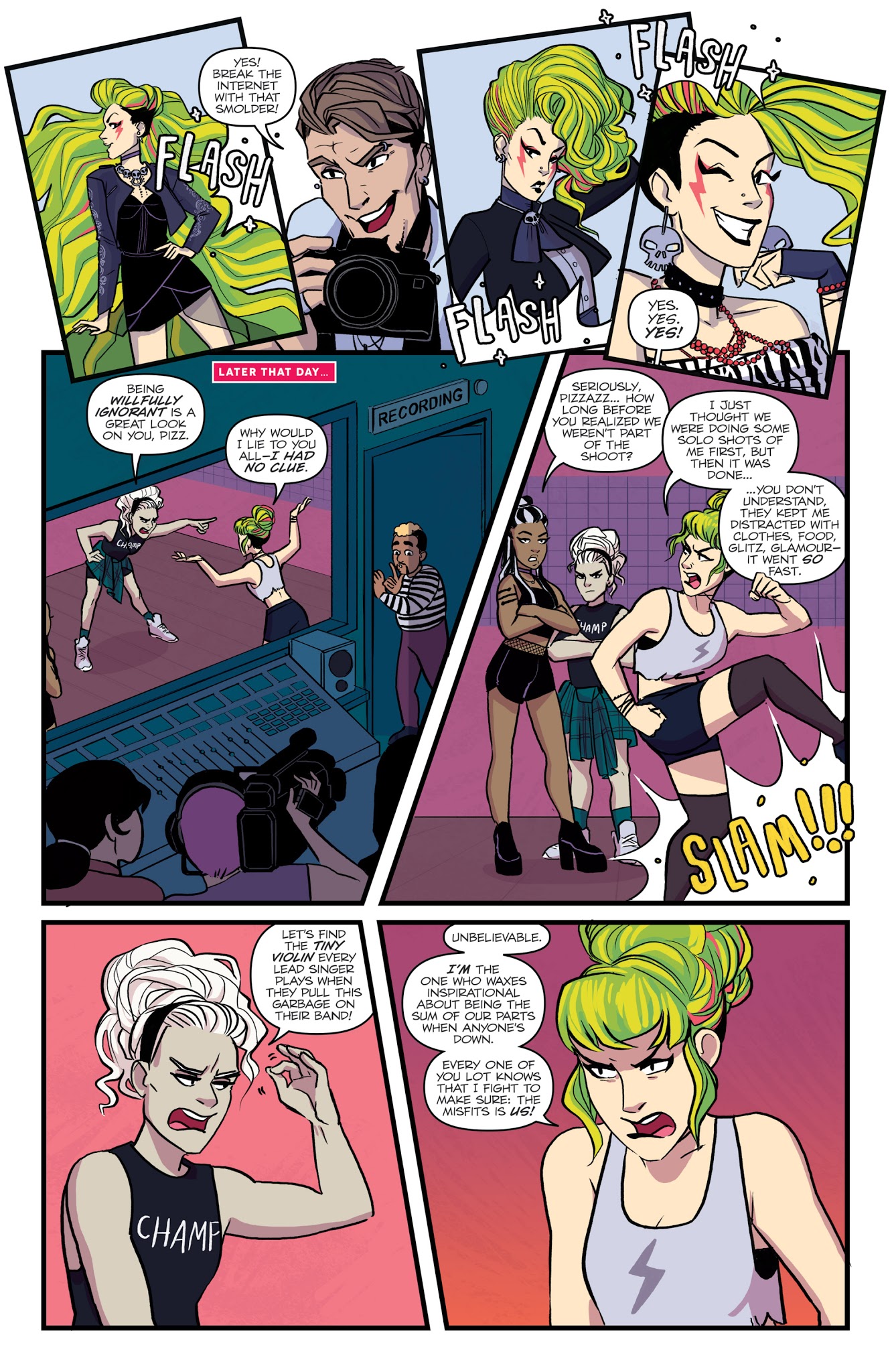 Read online Jem and the Holograms: Dimensions comic -  Issue #4 - 8
