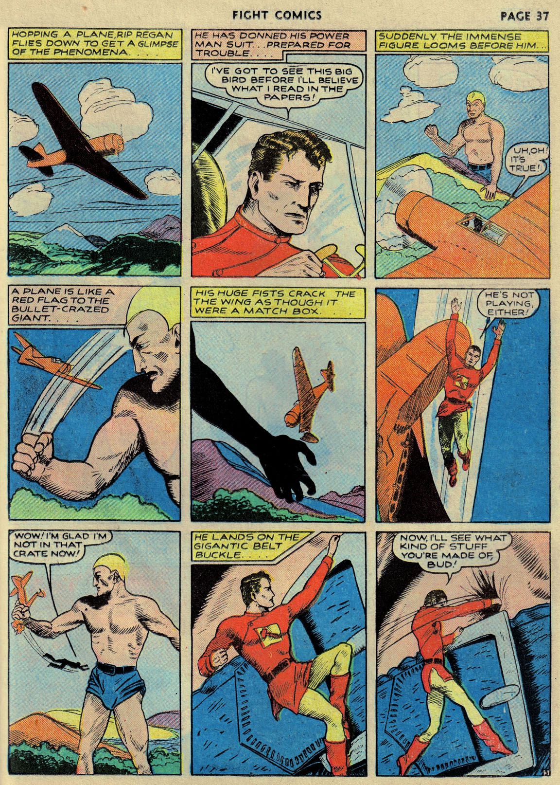 Read online Fight Comics comic -  Issue #12 - 39