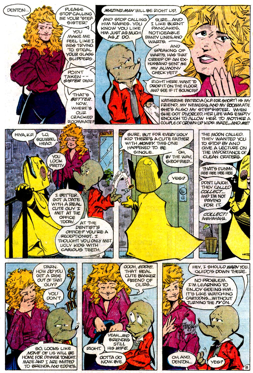 Read online 'Mazing Man comic -  Issue #1 - 18