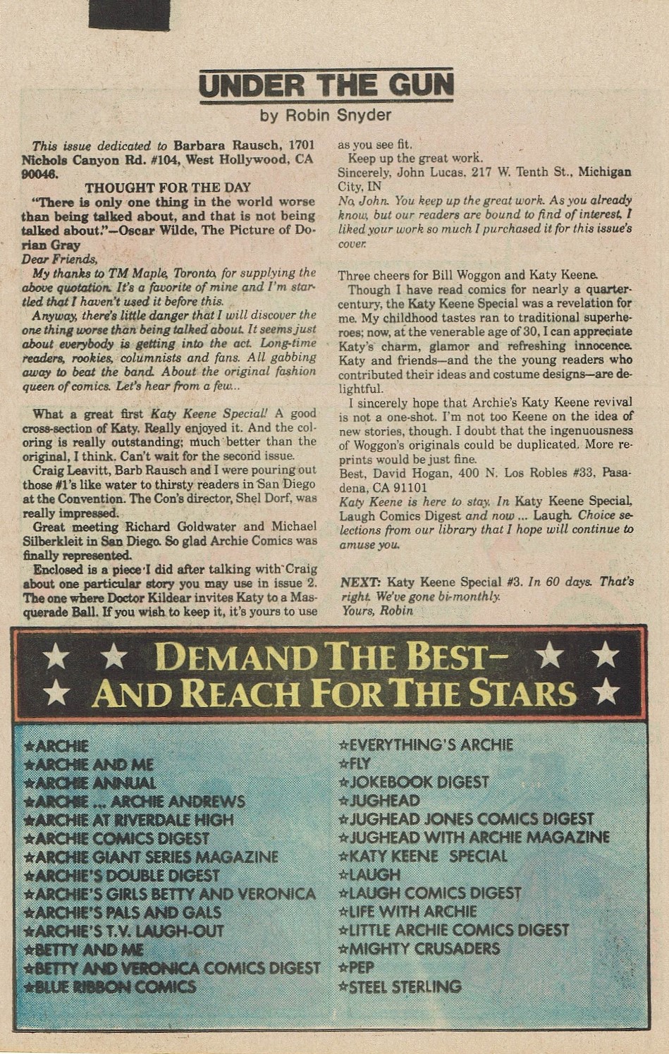 Read online Katy Keene (1983) comic -  Issue #2 - 24