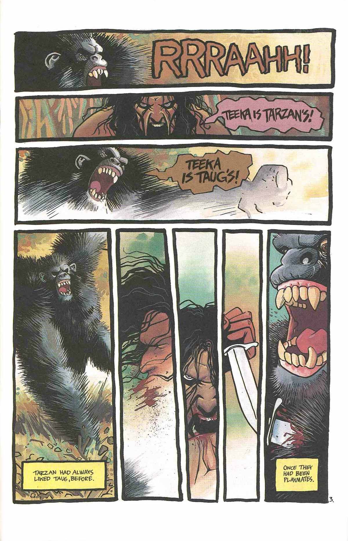 Read online Tarzan: Love, Lies and the Lost City comic -  Issue #1 - 34