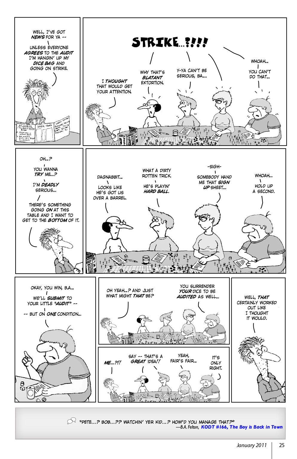 Read online Knights of the Dinner Table comic -  Issue #171 - 27