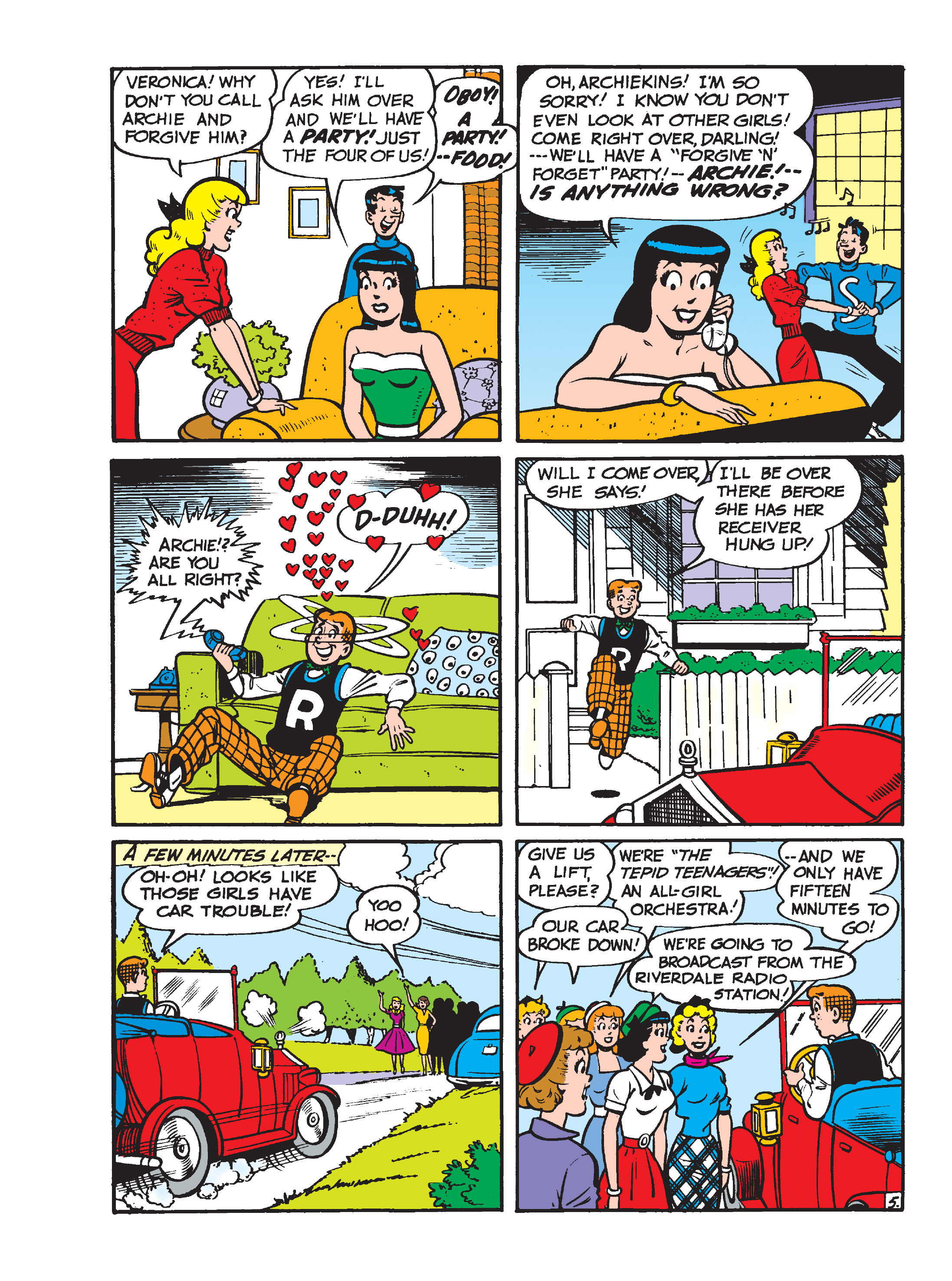 Read online Archie's Funhouse Double Digest comic -  Issue #19 - 156