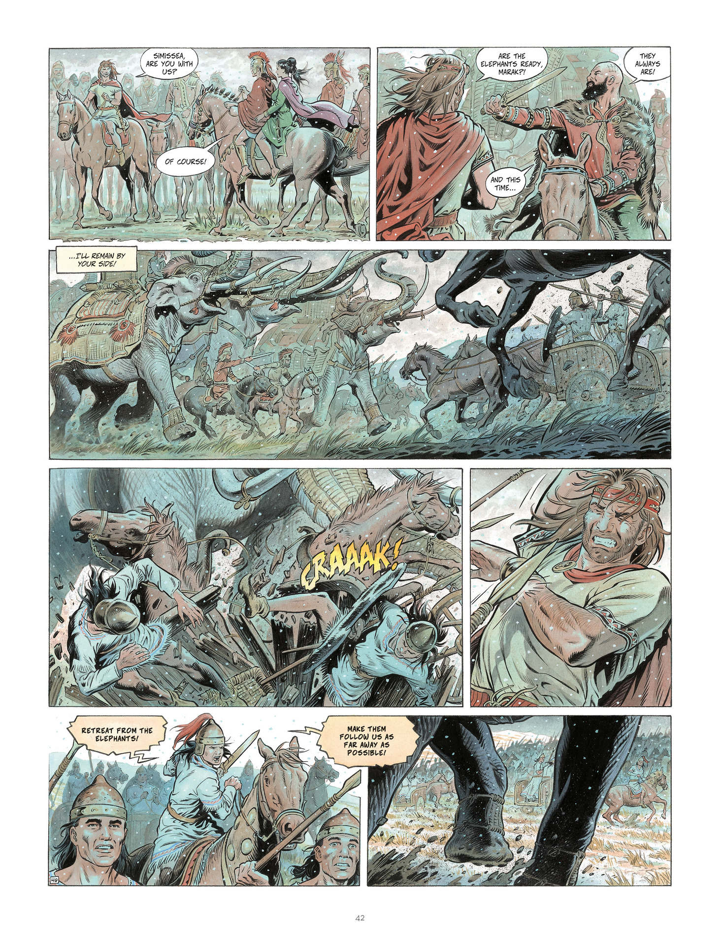 Read online Conquests comic -  Issue #3 - 42