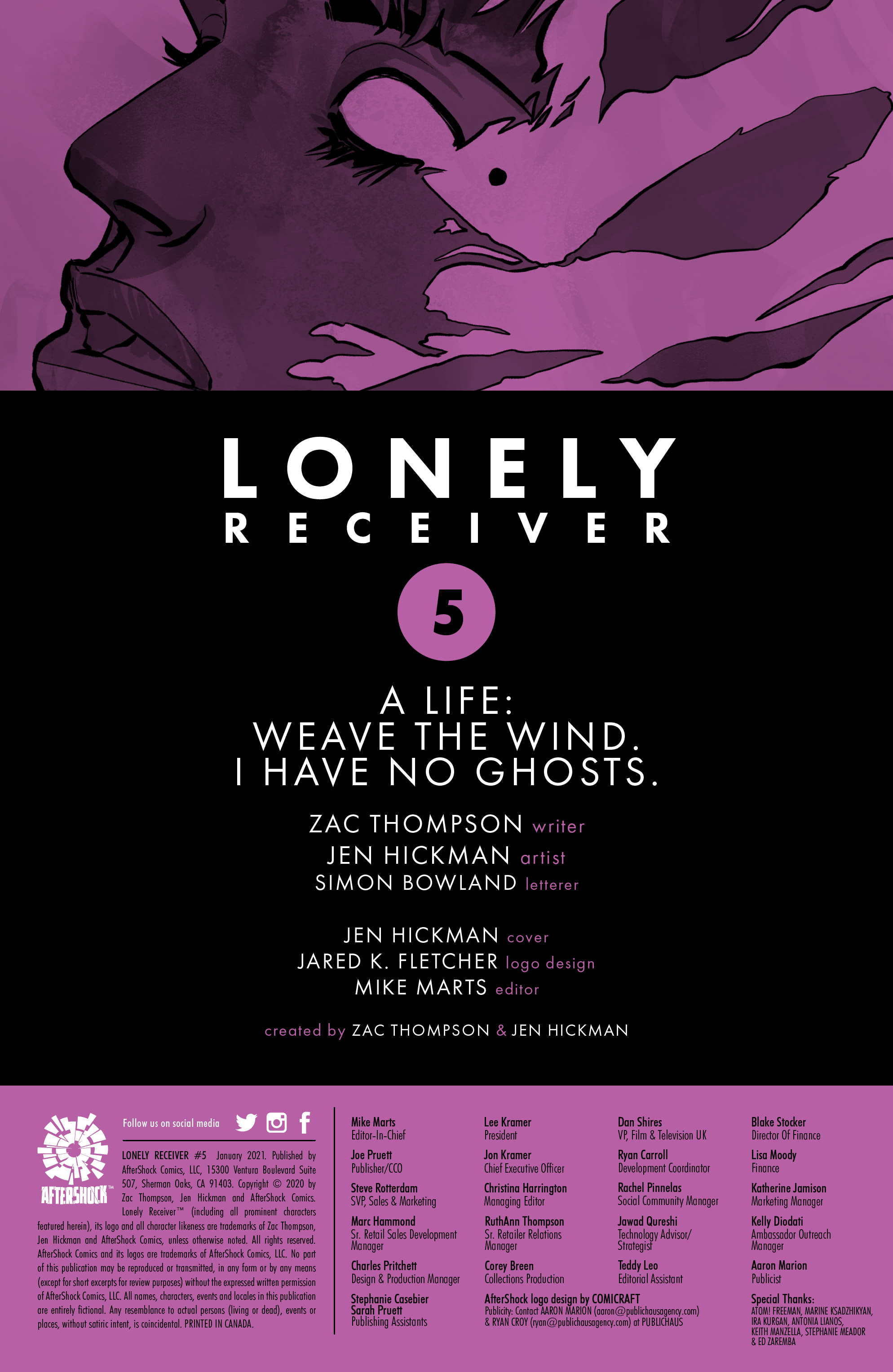 Read online Lonely Receiver comic -  Issue #5 - 2