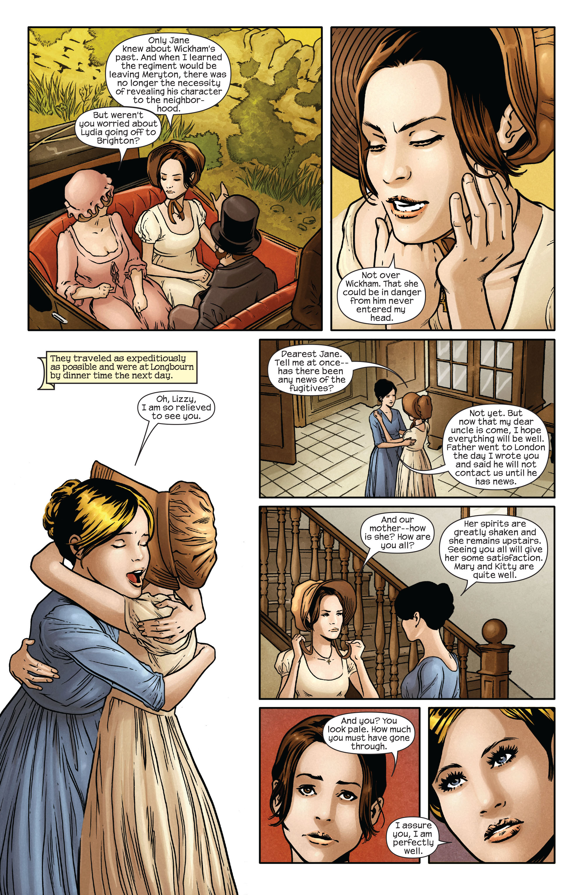 Read online Pride & Prejudice (2009) comic -  Issue #5 - 4