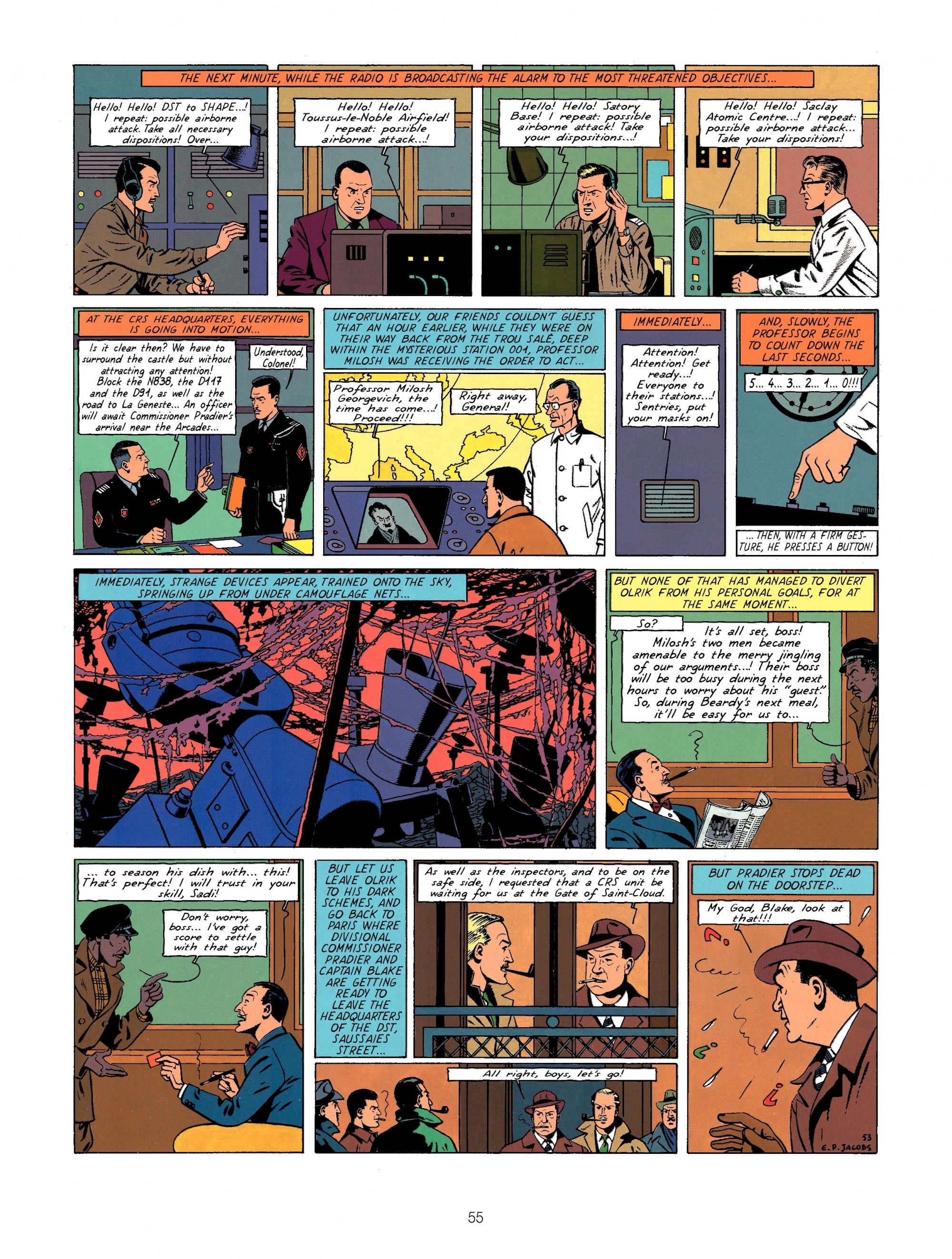 Read online Blake & Mortimer comic -  Issue #6 - 55