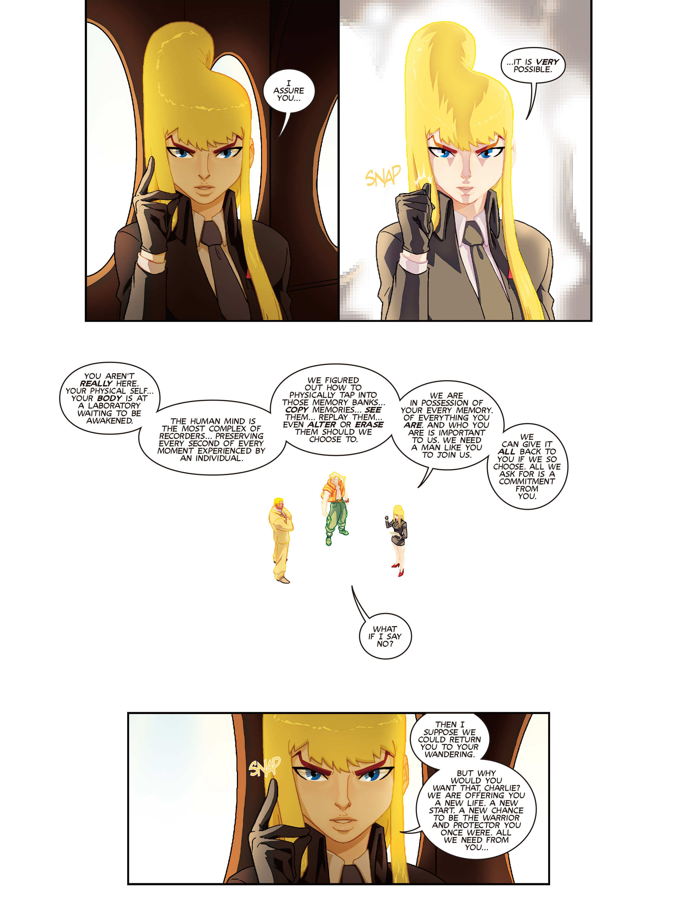 Read online Street Fighter V: The Life and Death(s) of Charlie Nash comic -  Issue # TPB - 39