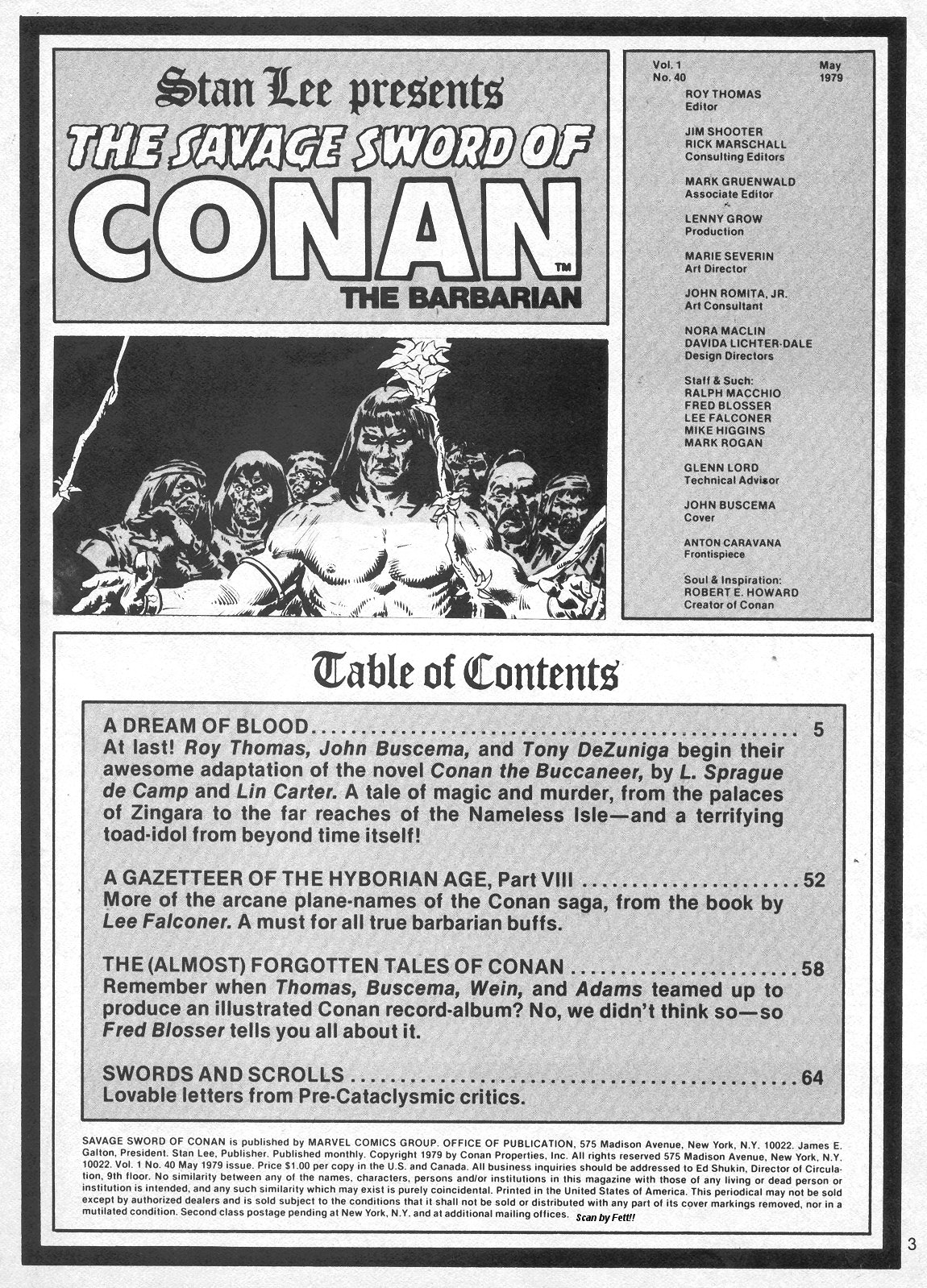 Read online The Savage Sword Of Conan comic -  Issue #40 - 3