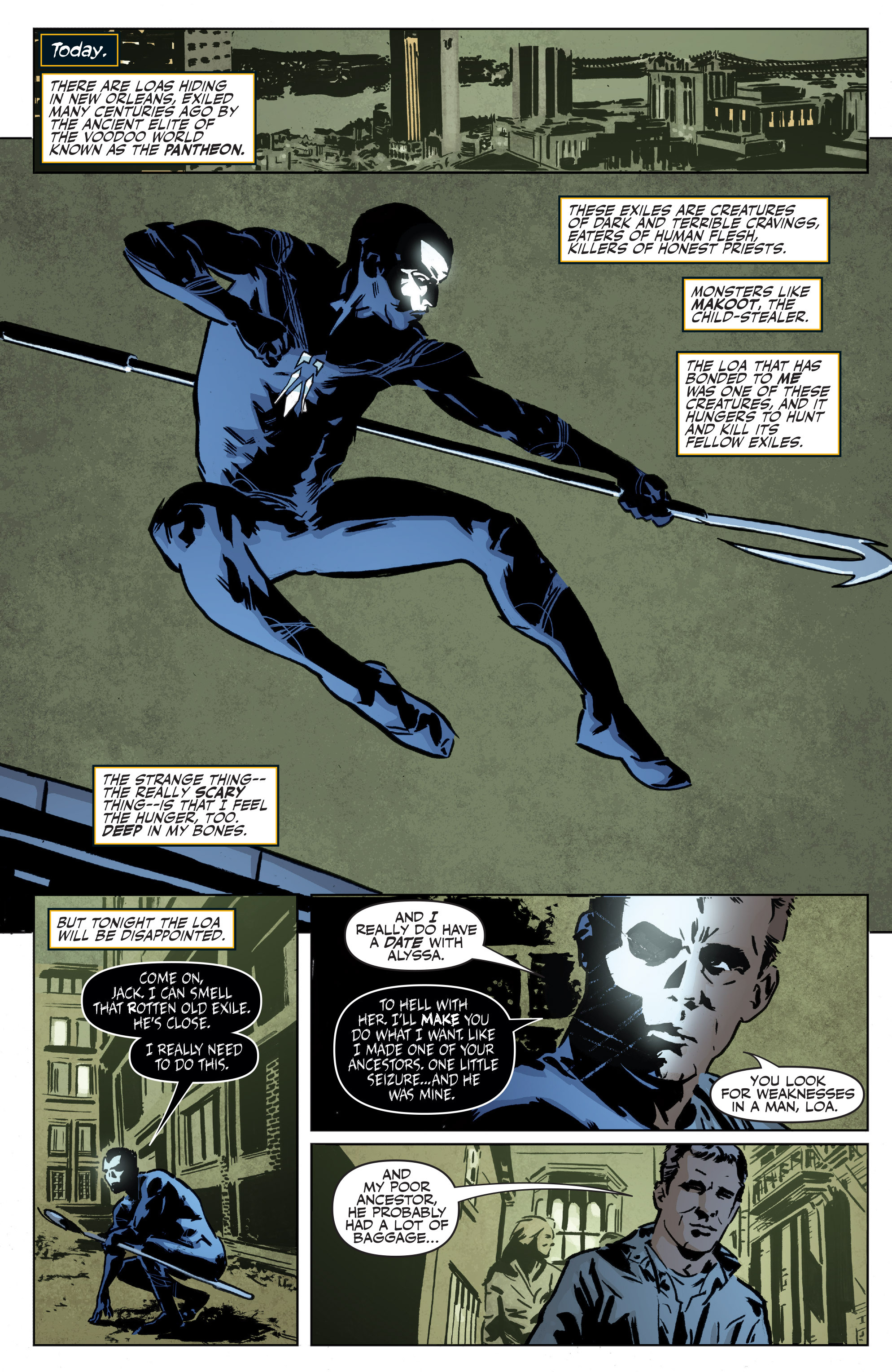 Read online Shadowman: End Times comic -  Issue #1 - 6