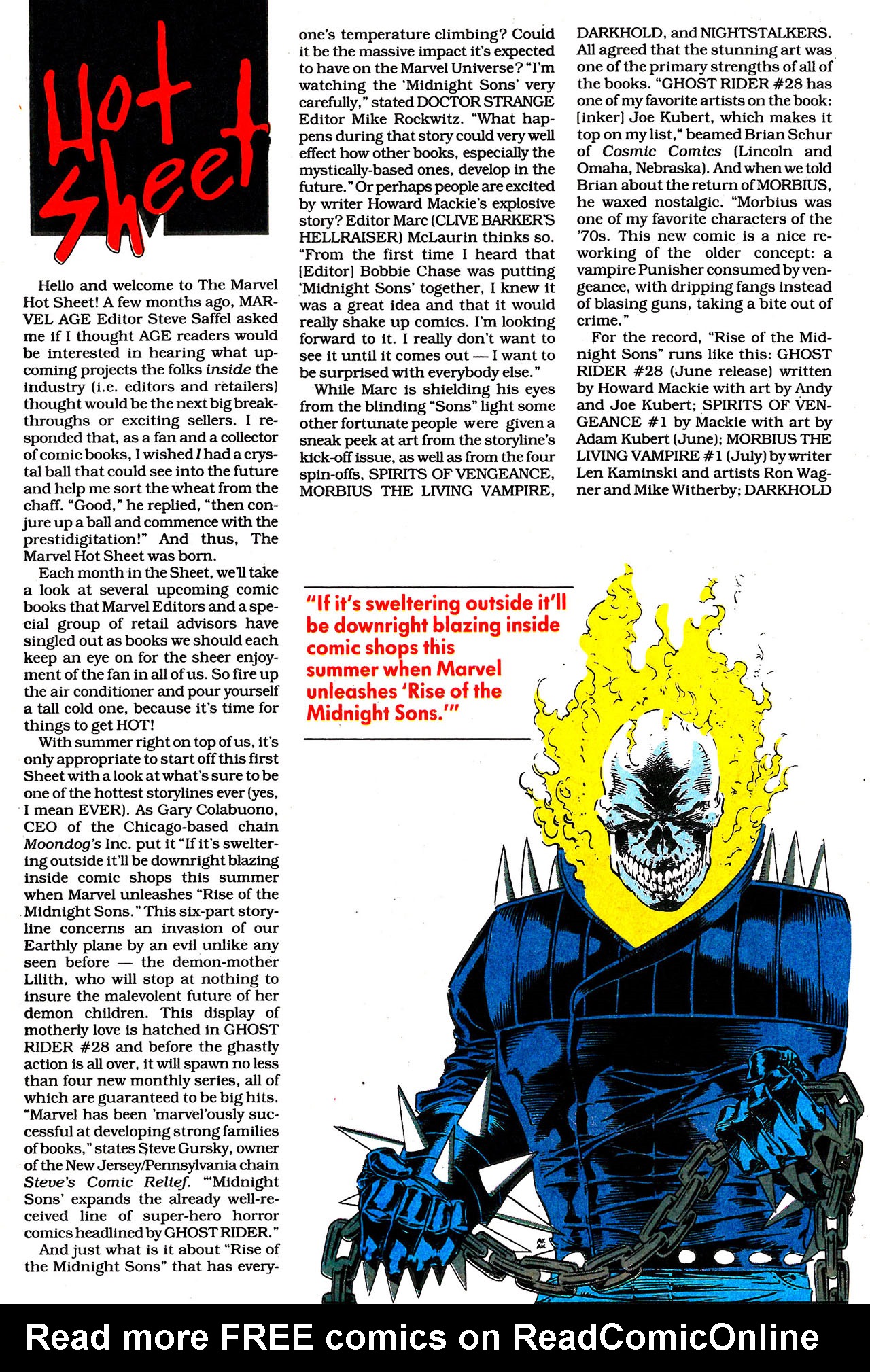 Read online Marvel Age comic -  Issue #115 - 17