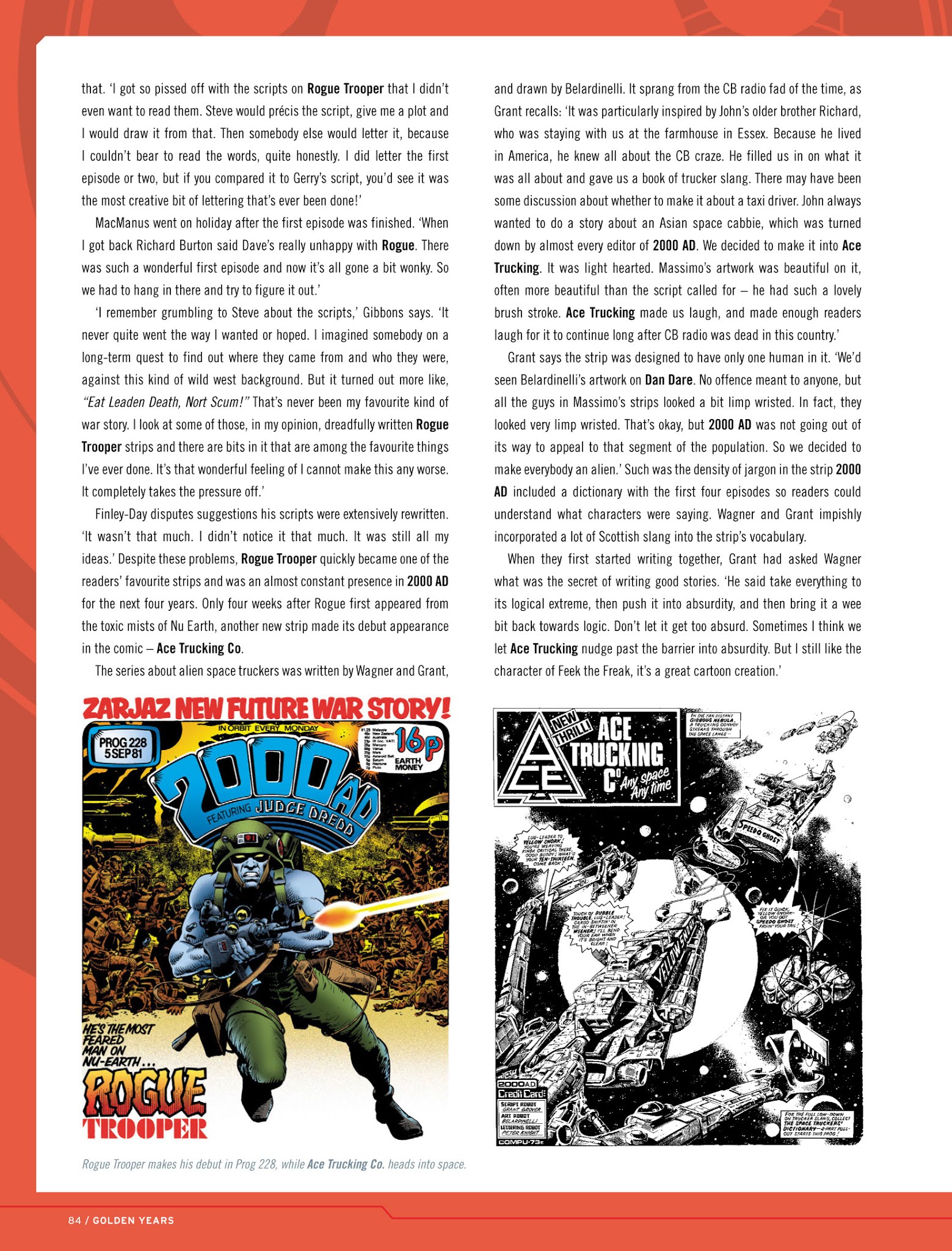 Read online Thrill-Power Overload: Forty Years of 2000 AD: Revised, Updated and Expanded! comic -  Issue # TPB (Part 1) - 85