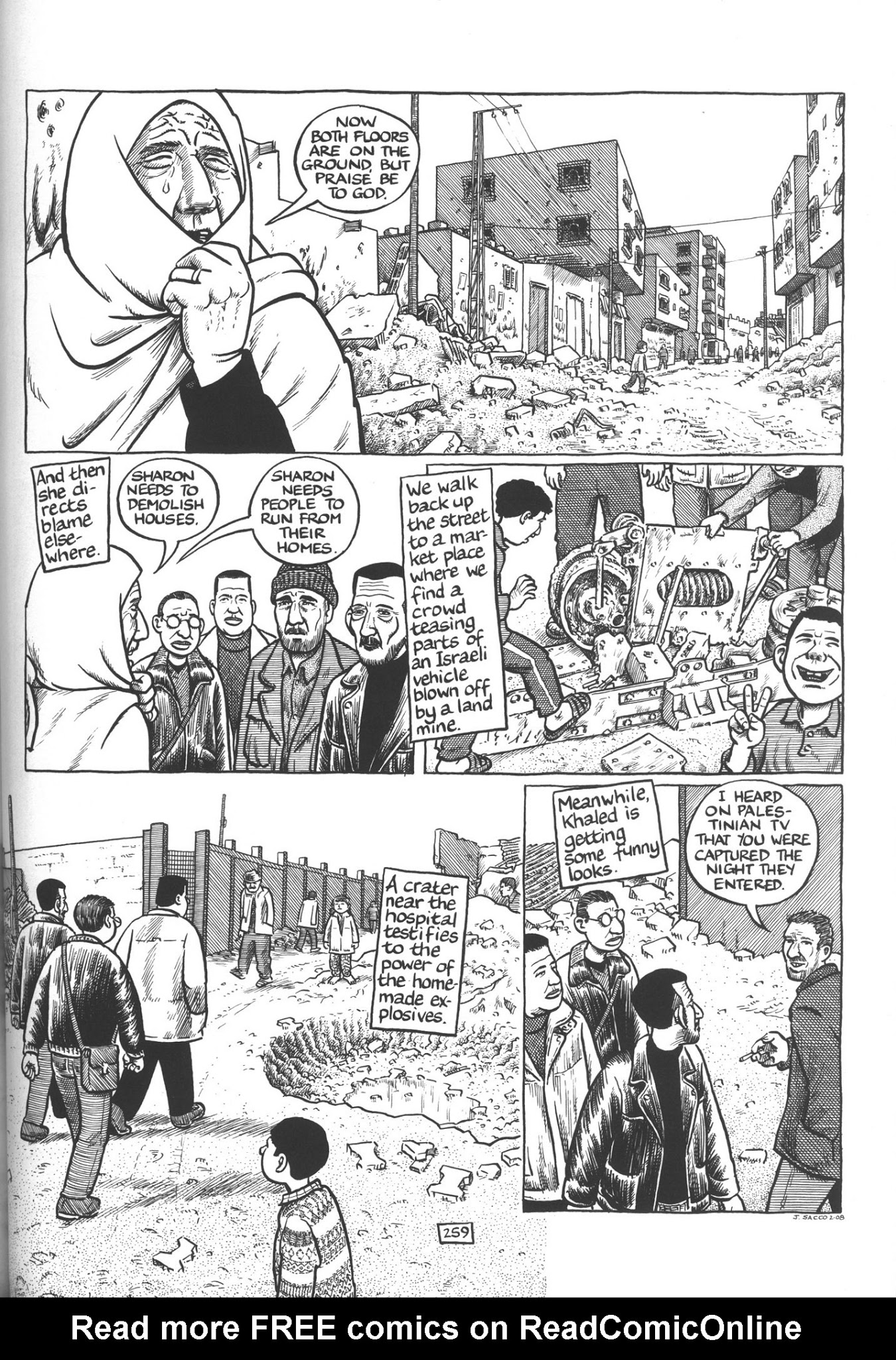 Read online Footnotes in Gaza comic -  Issue # TPB - 277
