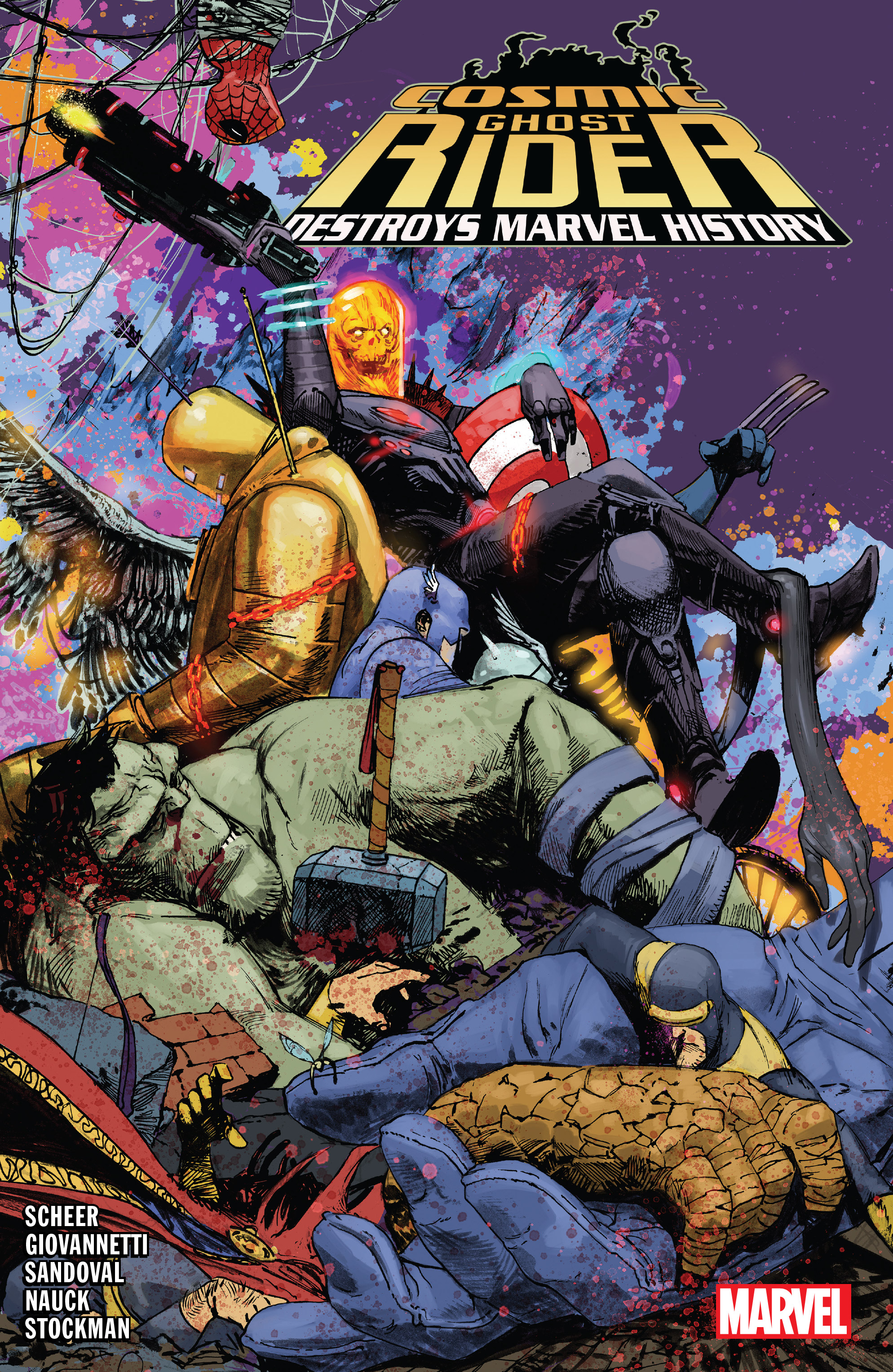Read online Cosmic Ghost Rider Destroys Marvel History comic -  Issue # _TPB - 1