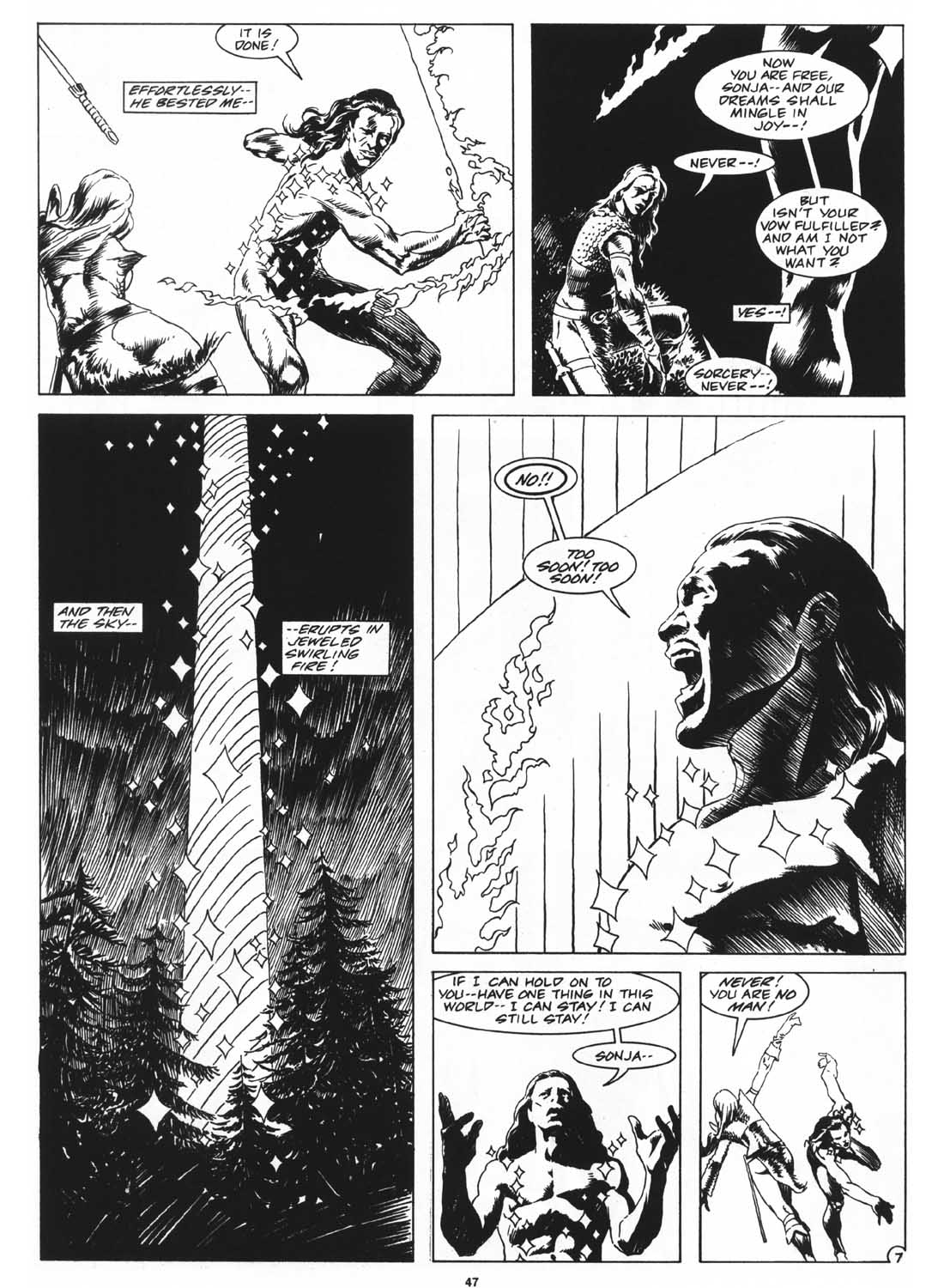 The Savage Sword Of Conan issue 169 - Page 49