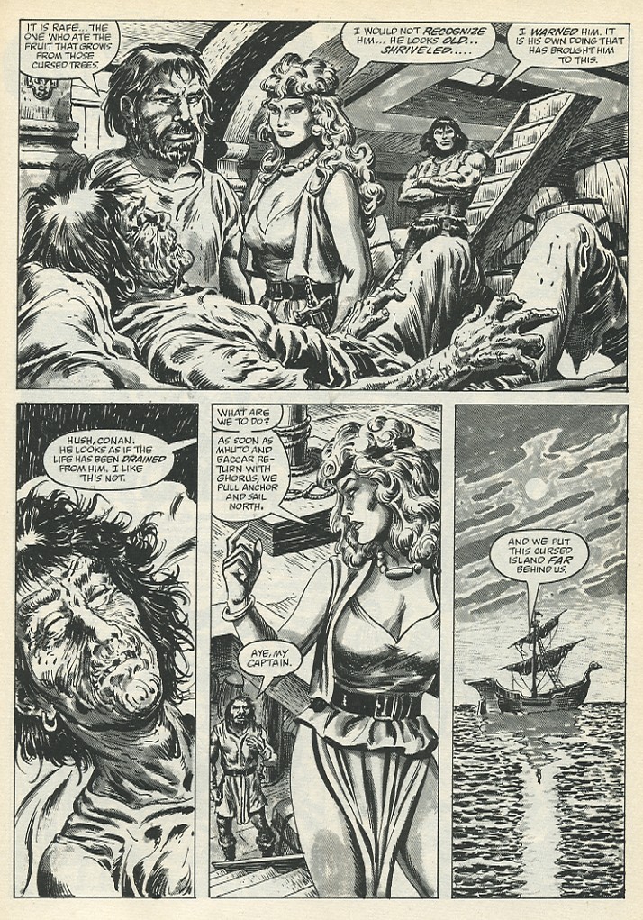 Read online The Savage Sword Of Conan comic -  Issue #139 - 35