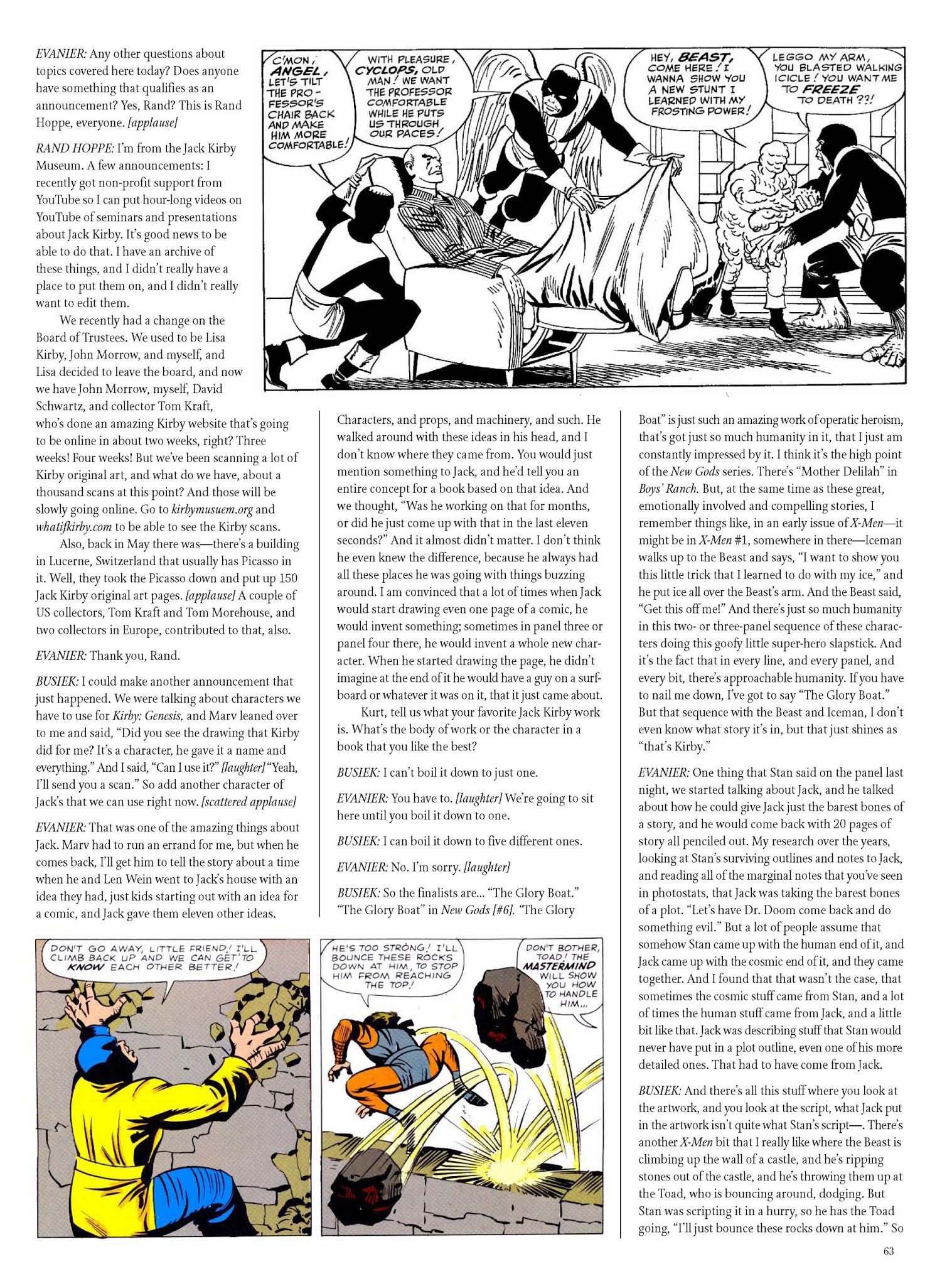 Read online The Jack Kirby Collector comic -  Issue #56 - 61