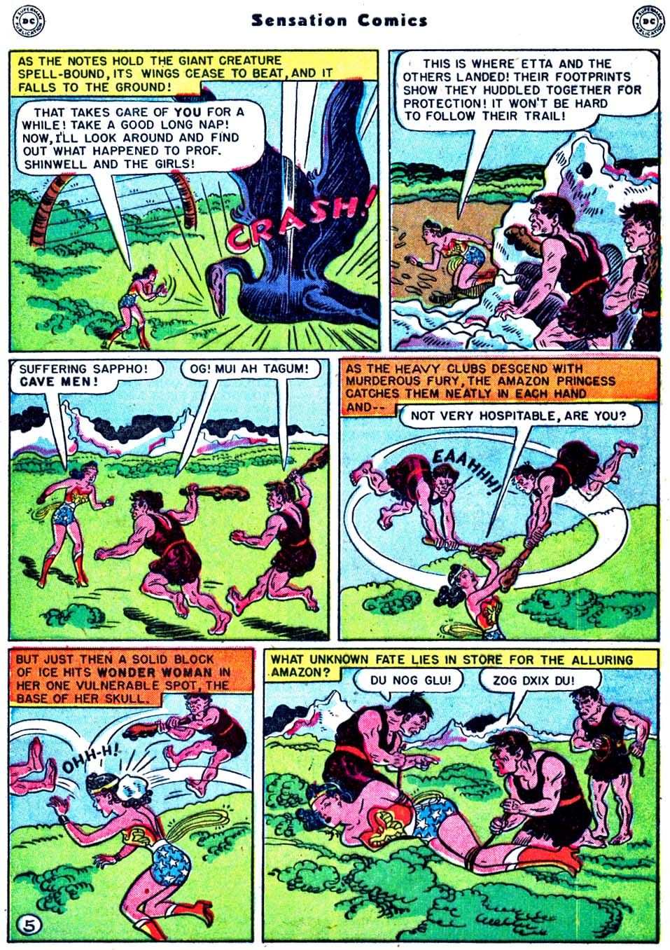 Read online Sensation (Mystery) Comics comic -  Issue #91 - 7