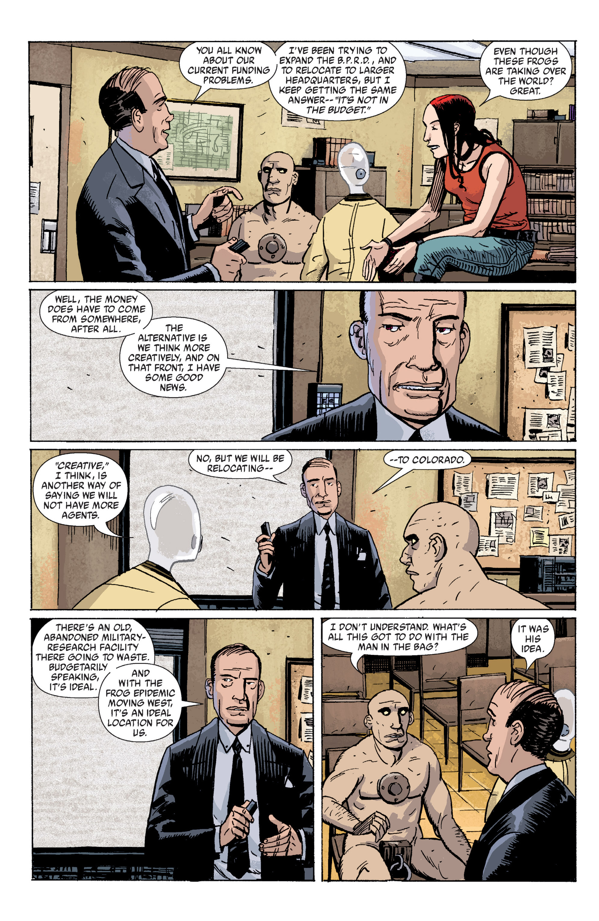 Read online B.P.R.D. (2003) comic -  Issue # TPB 4 - 34