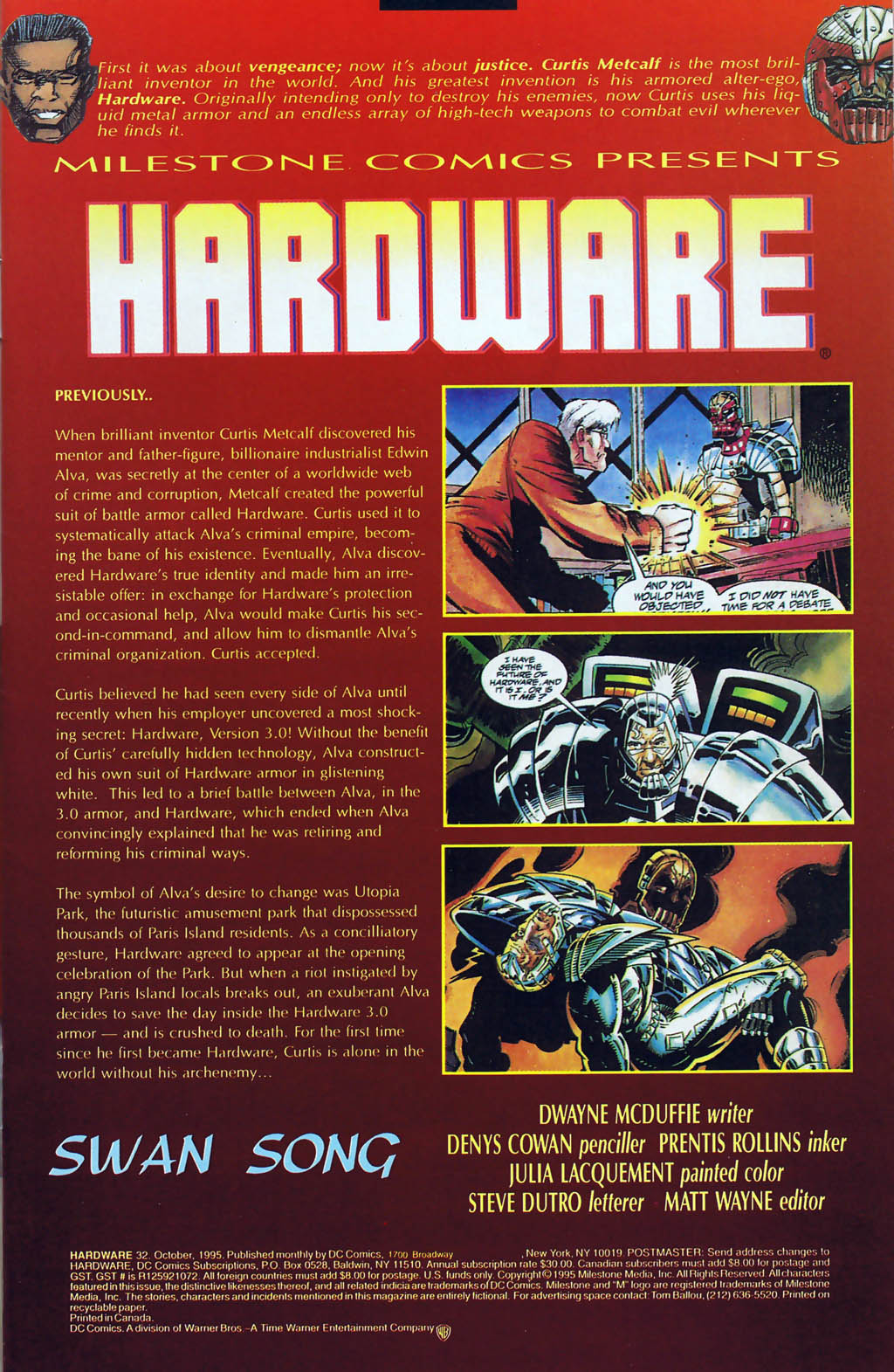 Read online Hardware comic -  Issue #32 - 2